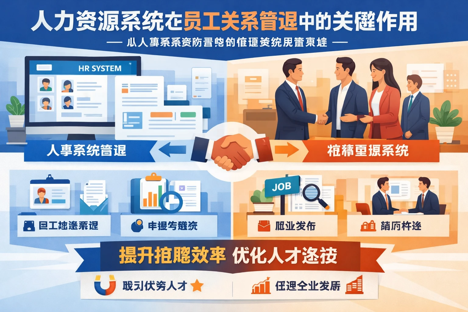 人力资源系统在员工关系管理中的关键作用——从人事系统案例看招聘管理系统的重要性