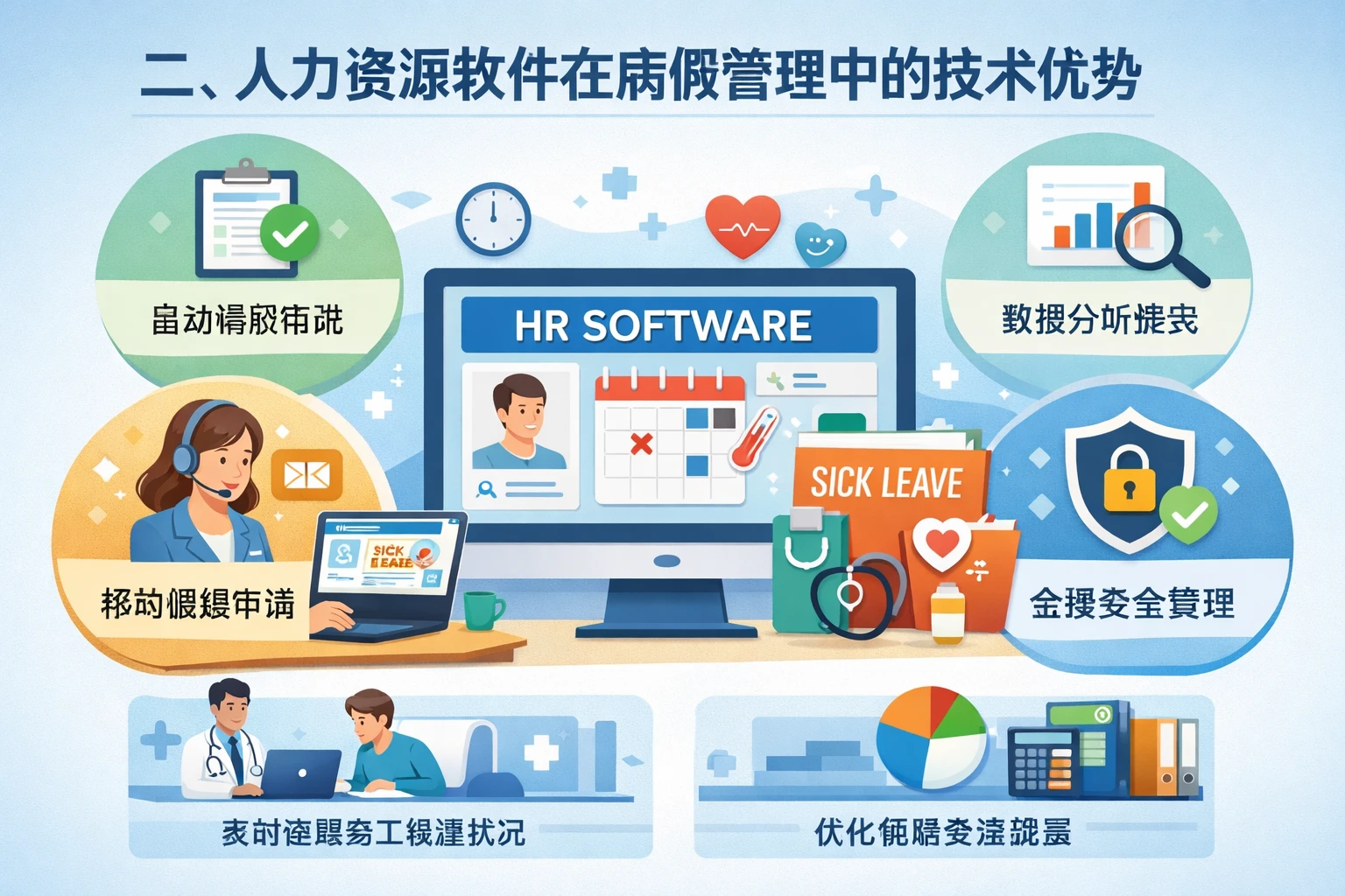 二、人力资源软件在病假管理中的技术优势