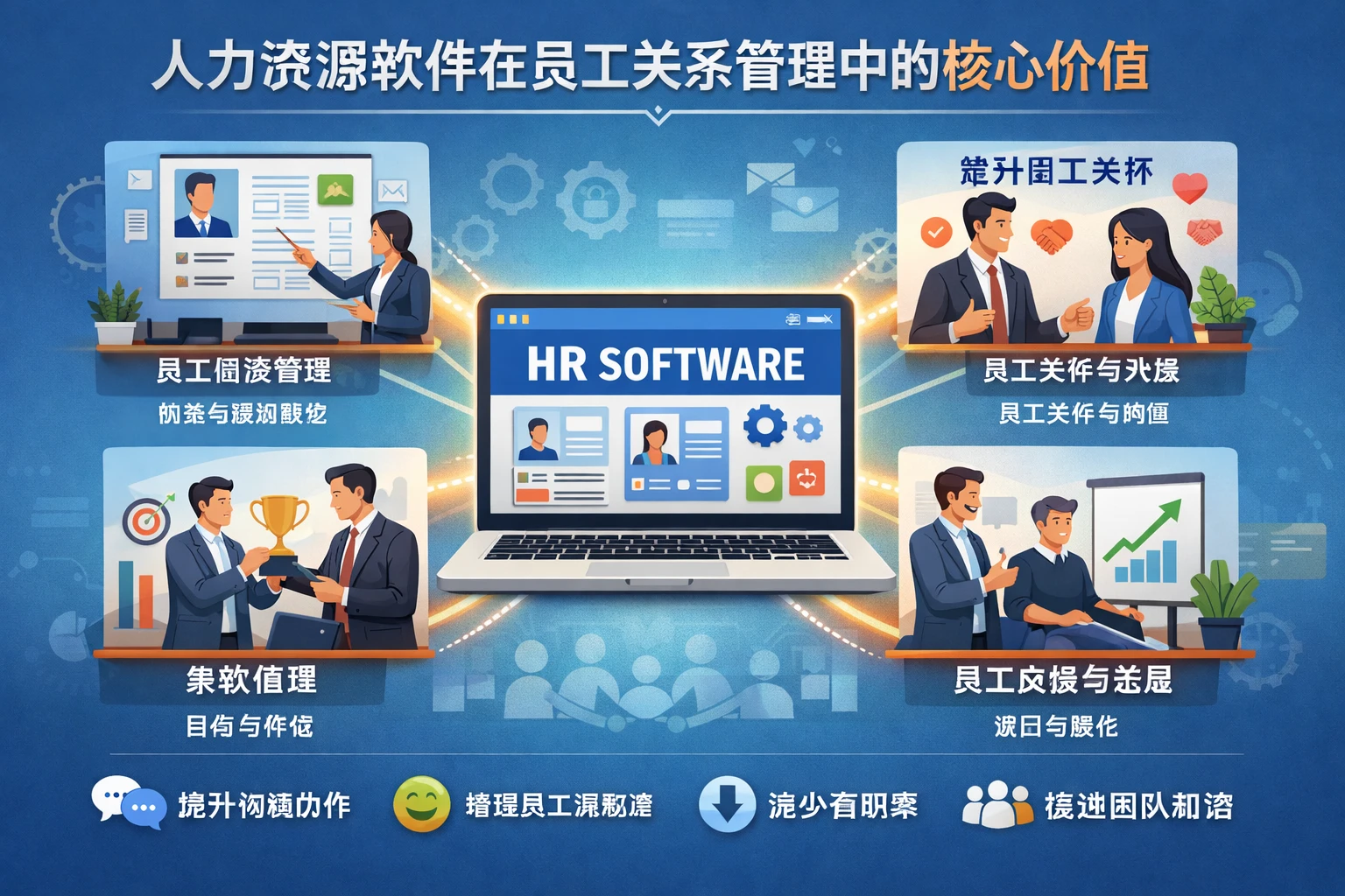 人力资源软件在员工关系管理中的核心价值