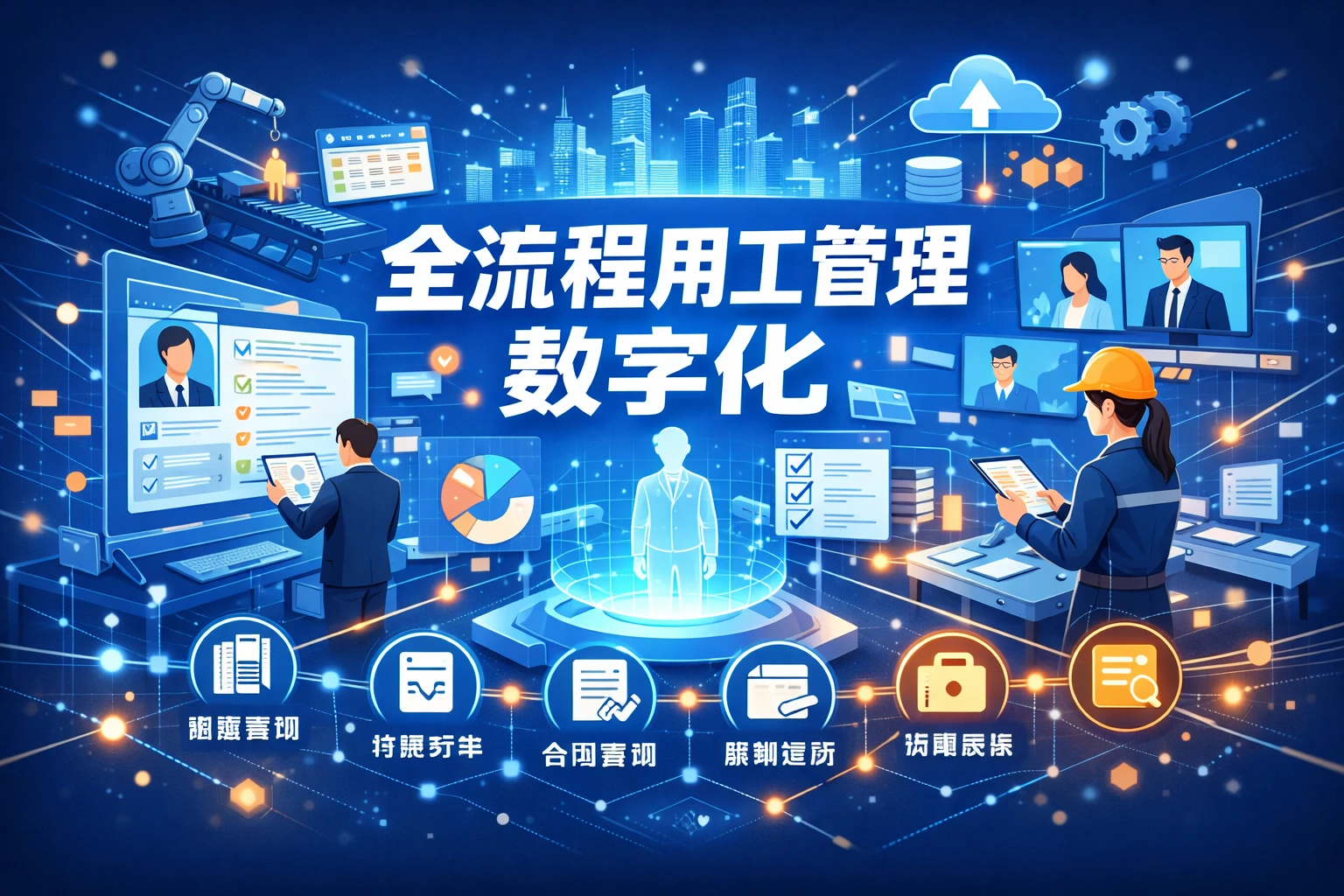 全流程用工管理数字化