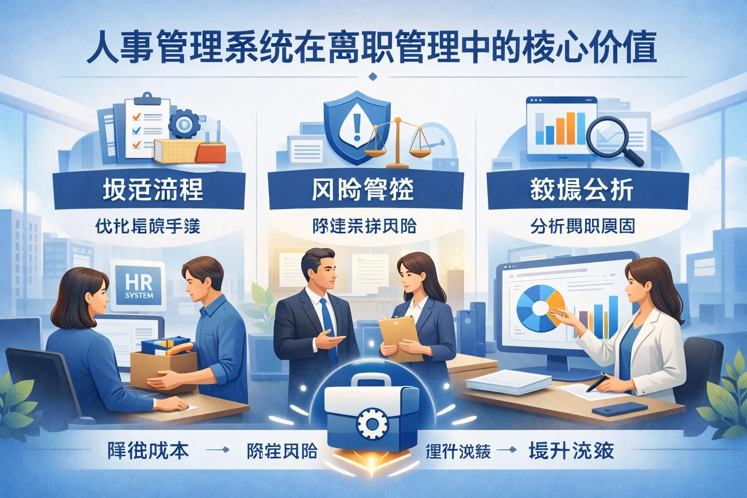 人事管理系统在离职管理中的核心价值