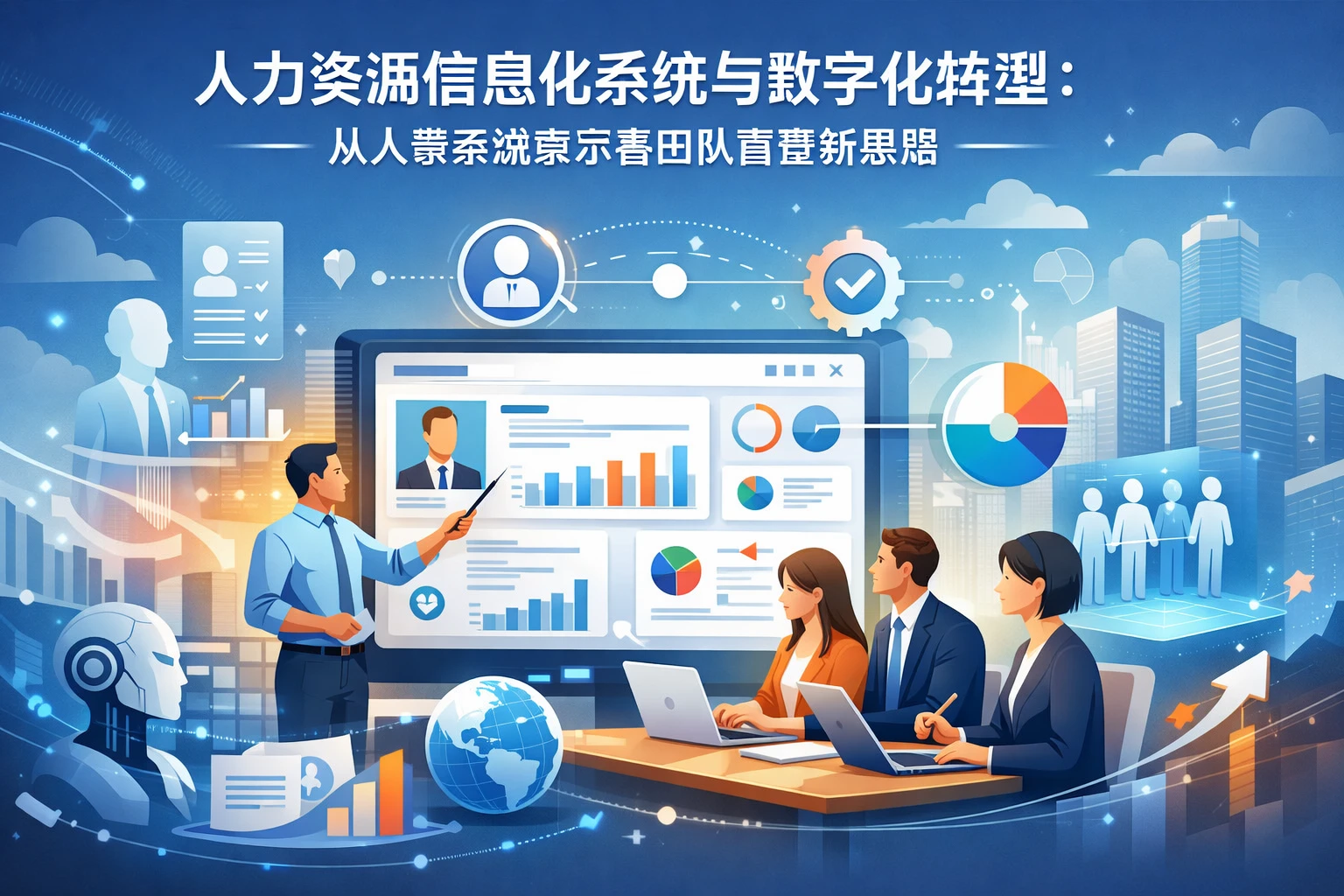 人力资源信息化系统与数字化转型：从人事系统演示看团队管理新思路