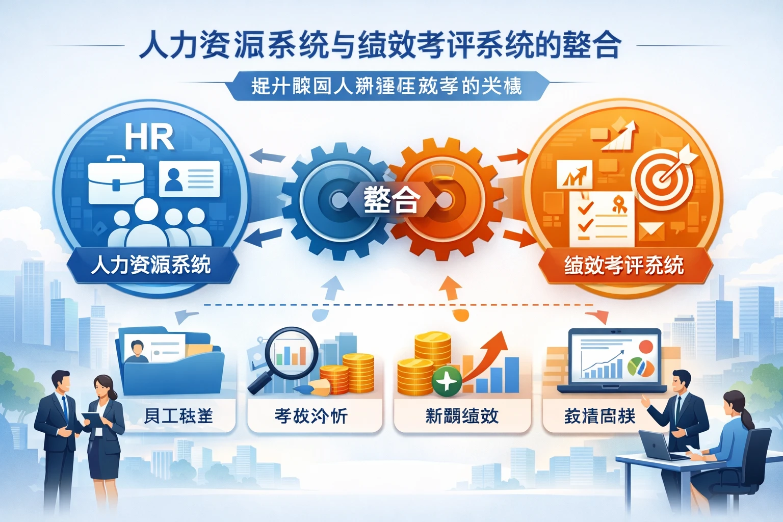 人力资源系统与绩效考评系统的整合：提升集团人事管理效率的关键