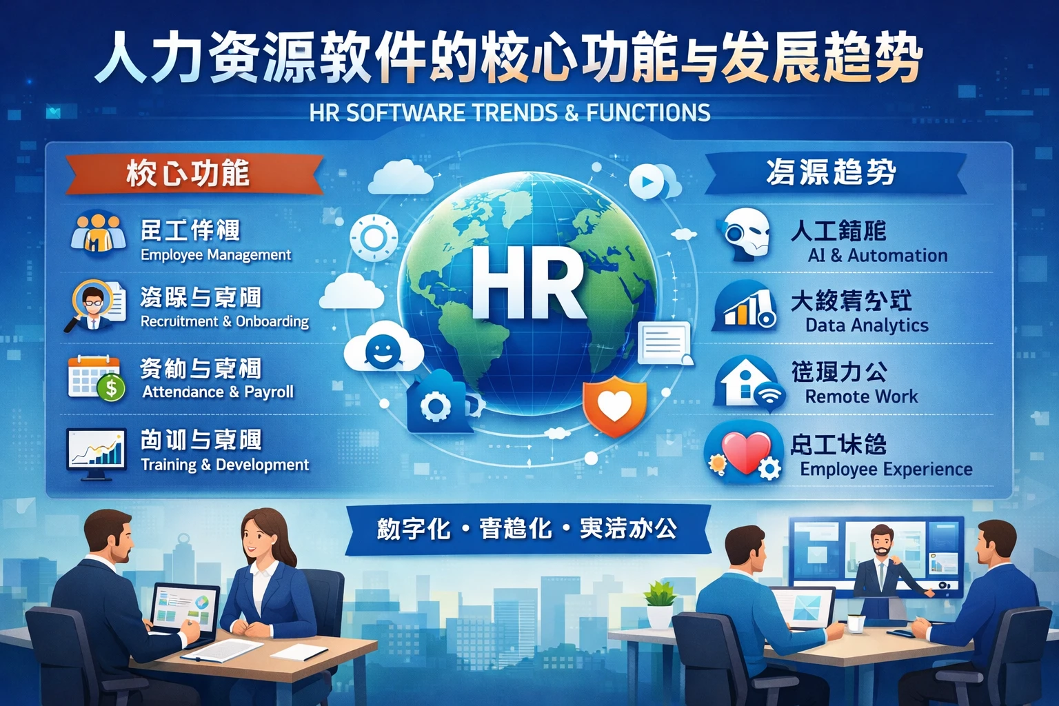 人力资源软件的核心功能与发展趋势