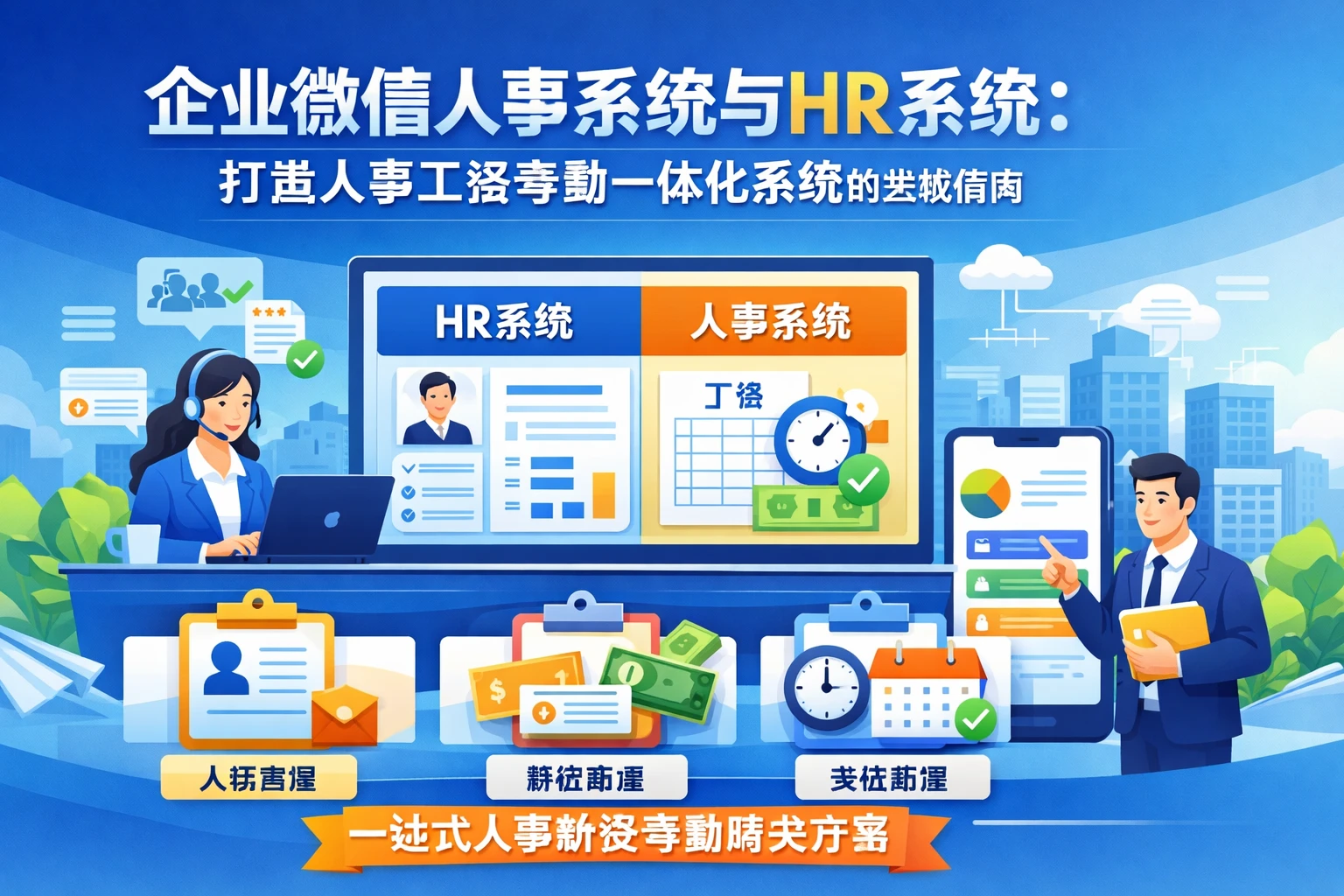 企业微信人事系统与HR系统：打造人事工资考勤一体化系统的终极指南