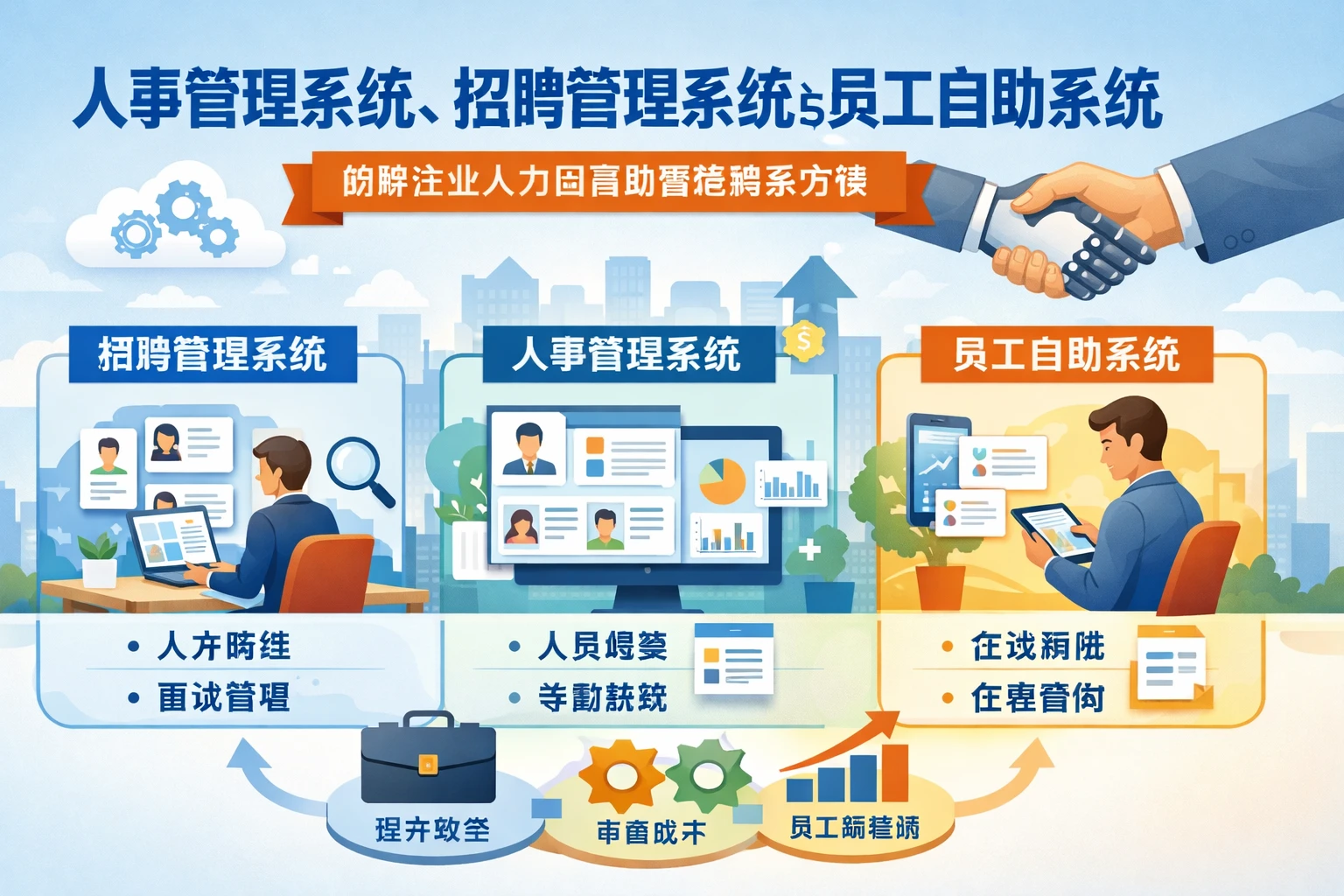 人事管理系统、招聘管理系统与员工自助系统：破解企业人力困局的智能解决方案