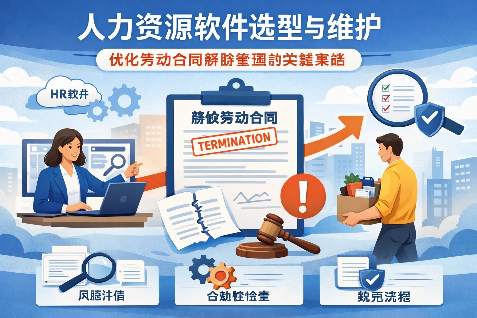 人力资源软件选型与维护：优化劳动合同解除管理的关键策略