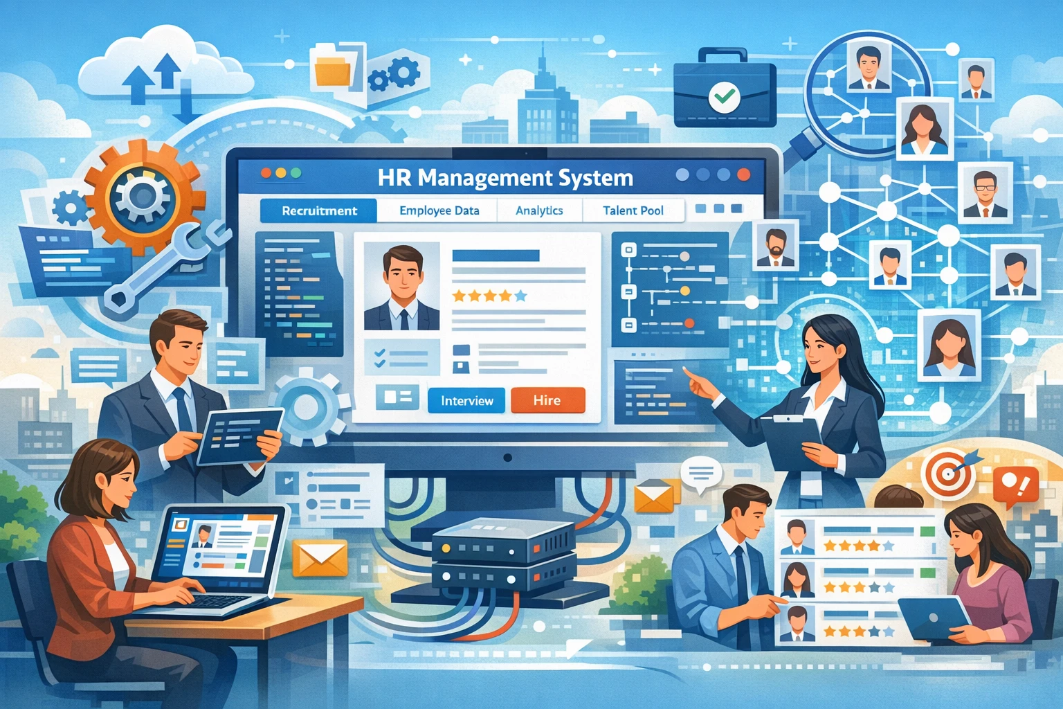 优化HR管理软件与人才库管理系统，通过人事系统二次开发解决招聘困境