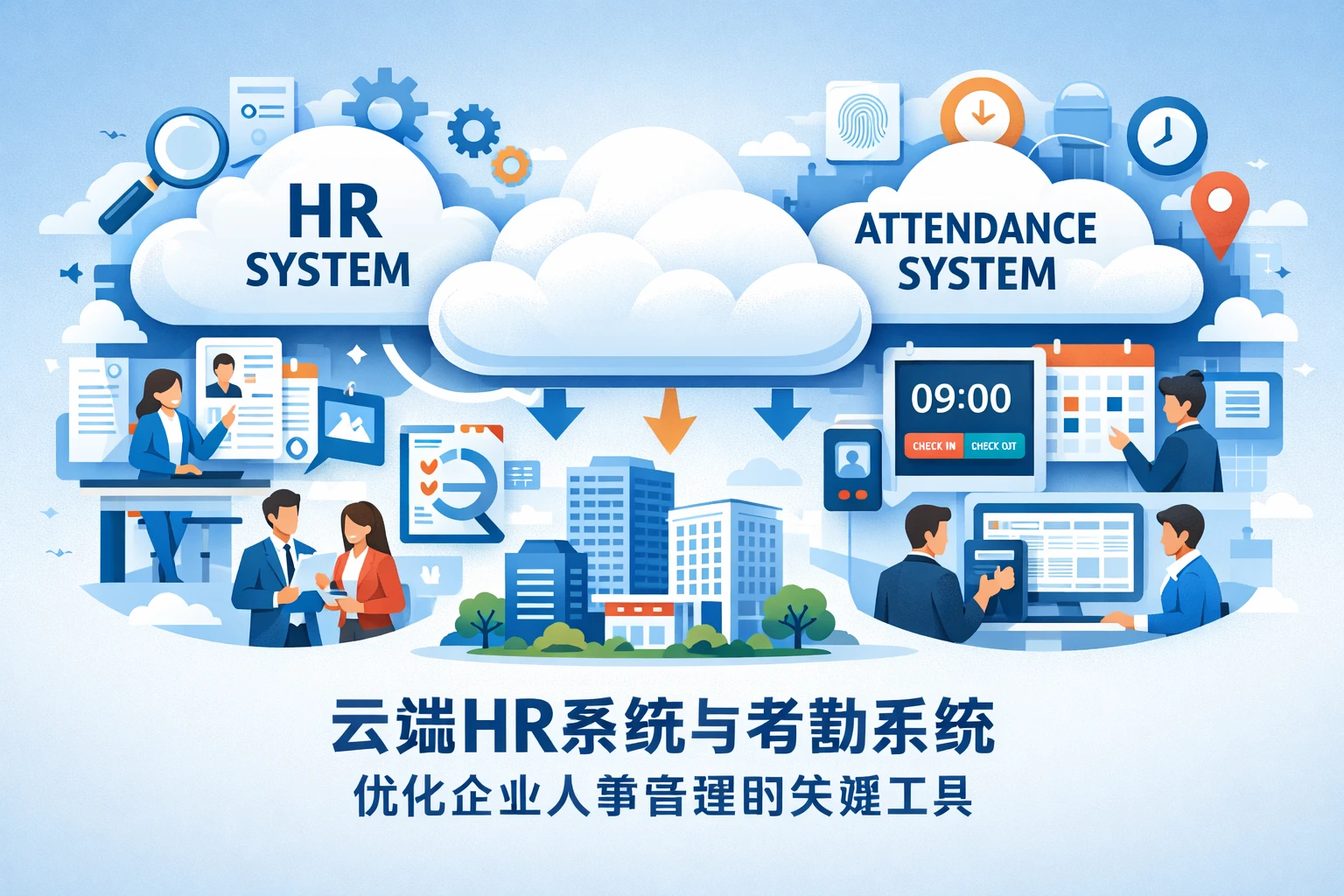 云端HR系统与考勤系统:优化企业人事管理的关键工具