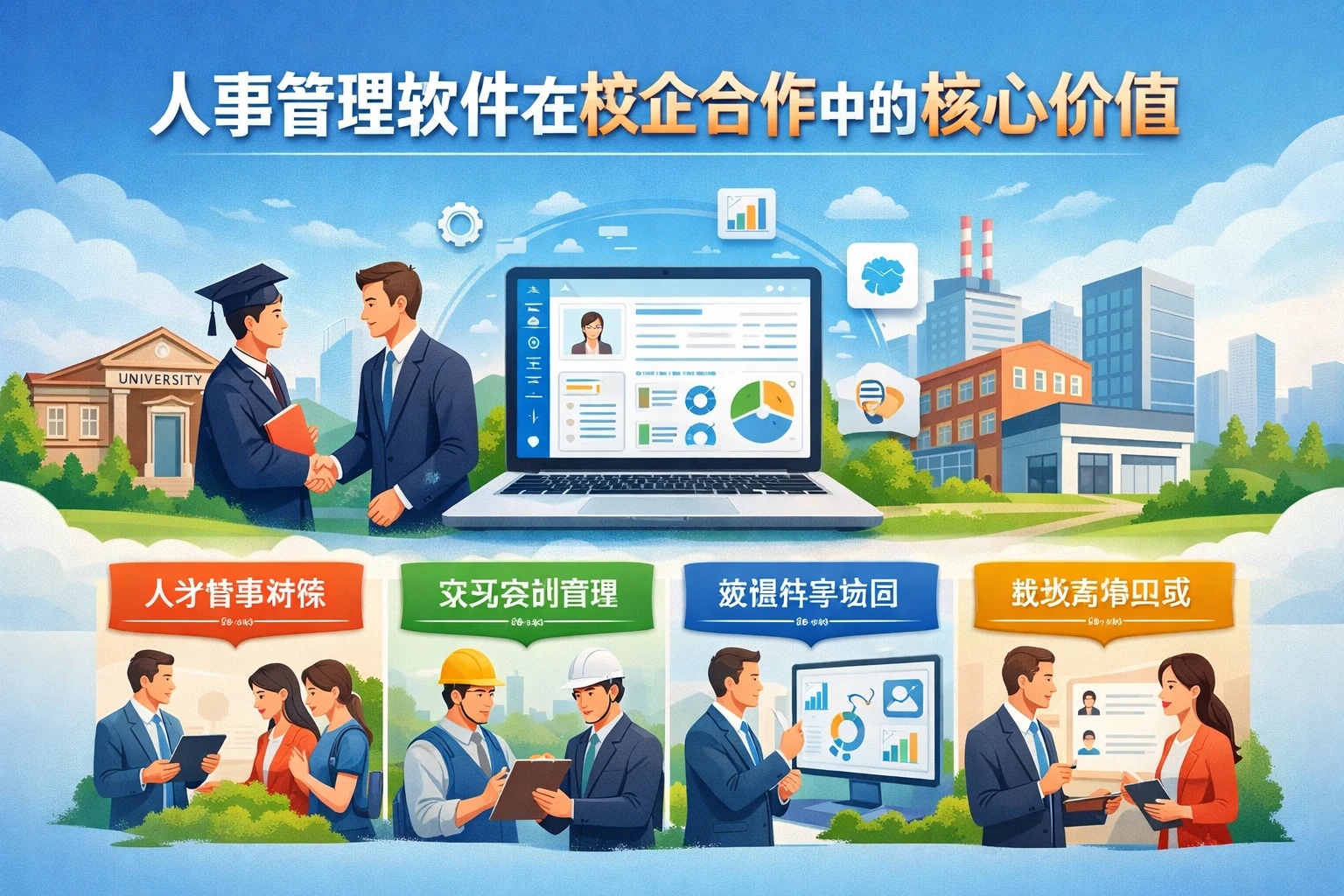 人事管理软件在校企合作中的核心价值