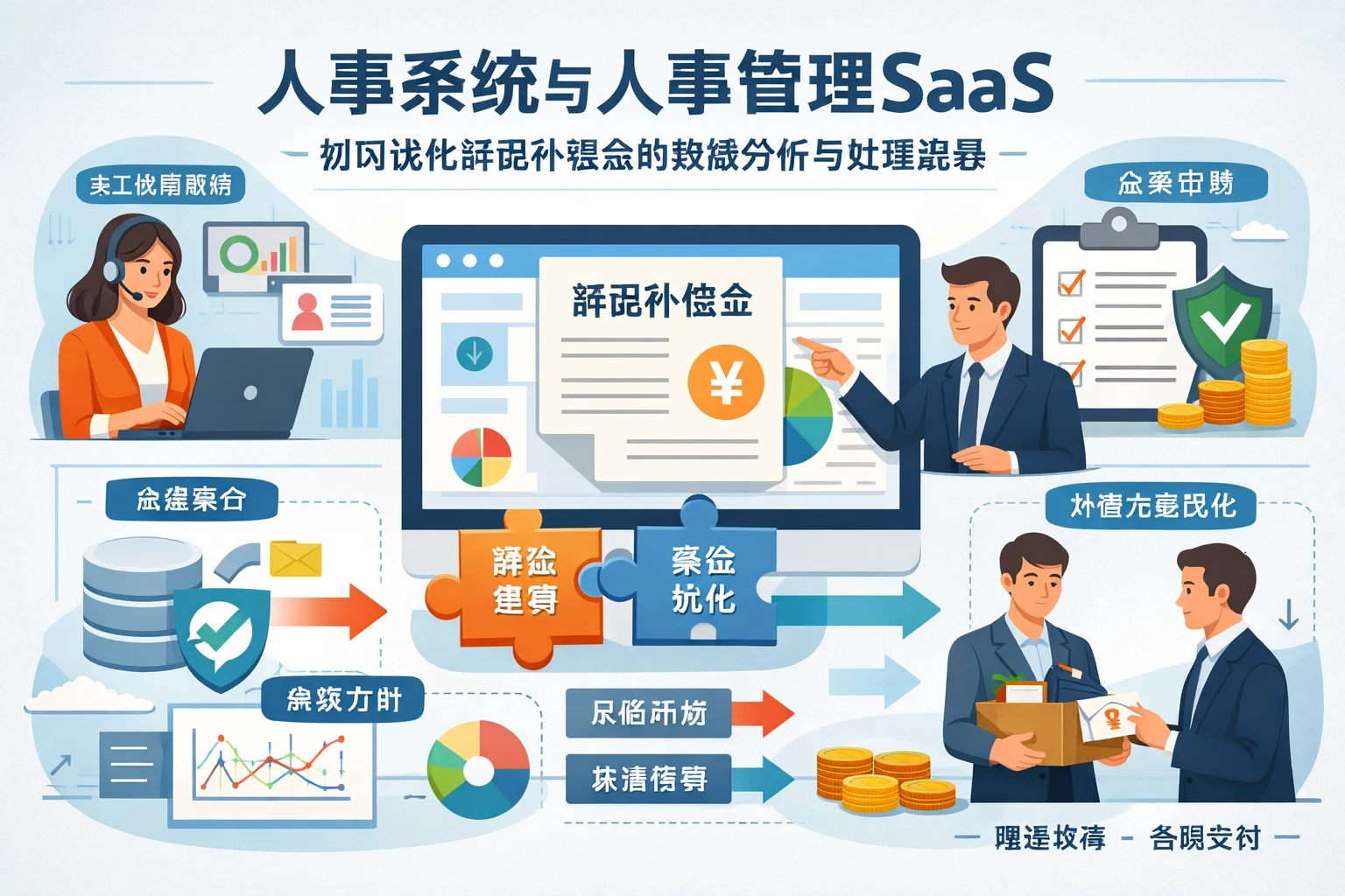 人事系统与人事管理SaaS如何优化辞退补偿金的数据分析与处理流程