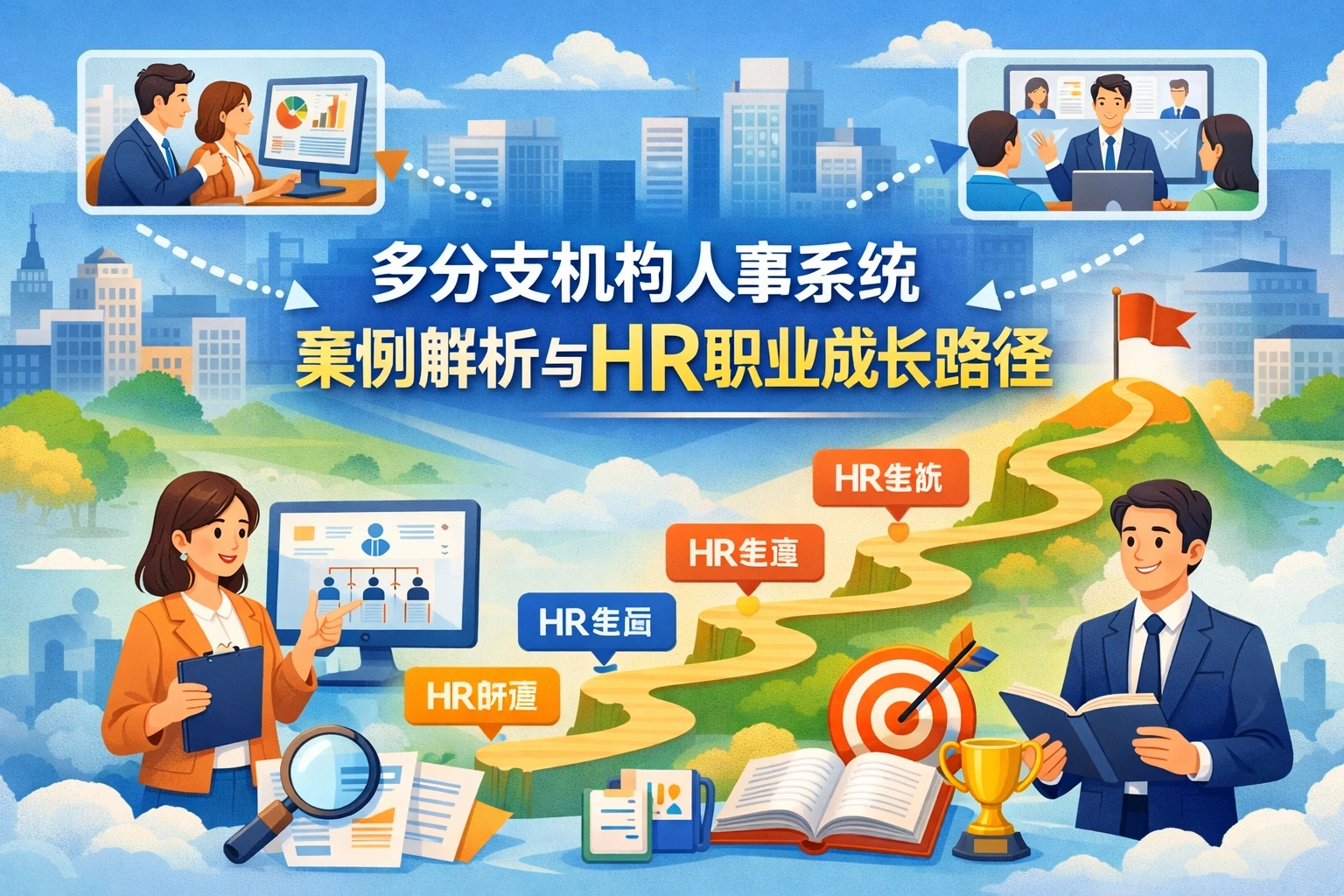 多分支机构人事系统案例解析与HR职业成长路径