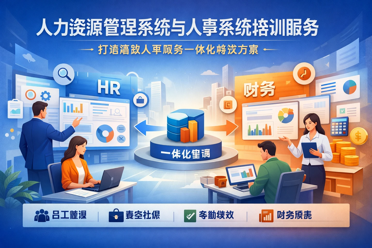 人力资源管理系统与人事系统培训服务：打造高效人事财务一体化解决方案