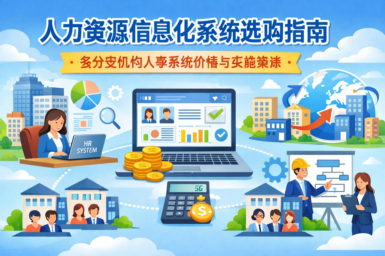 人力资源信息化系统选购指南：多分支机构人事系统价格与实施策略