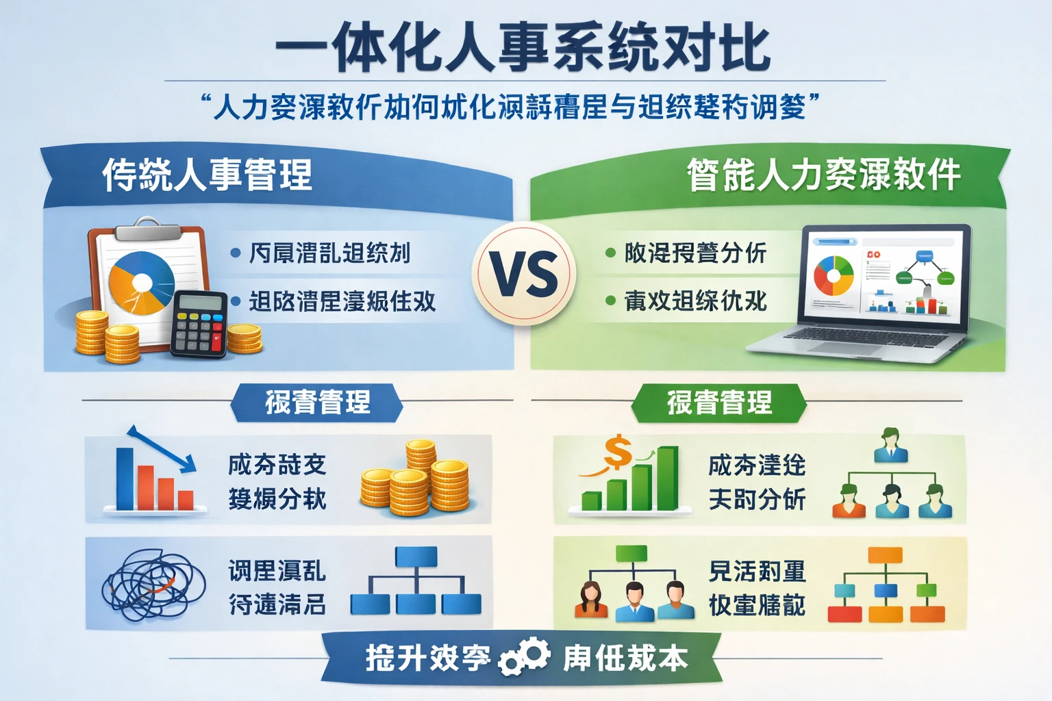 一体化人事系统对比：人力资源软件如何优化预算管理与组织架构调整