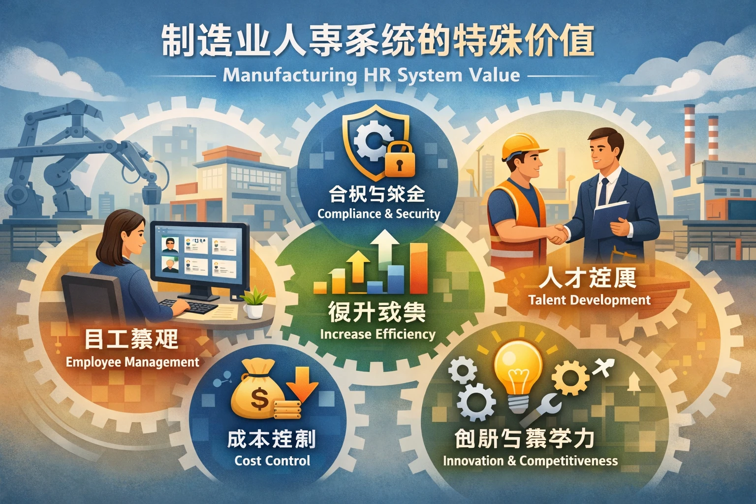 制造业人事系统的特殊价值
