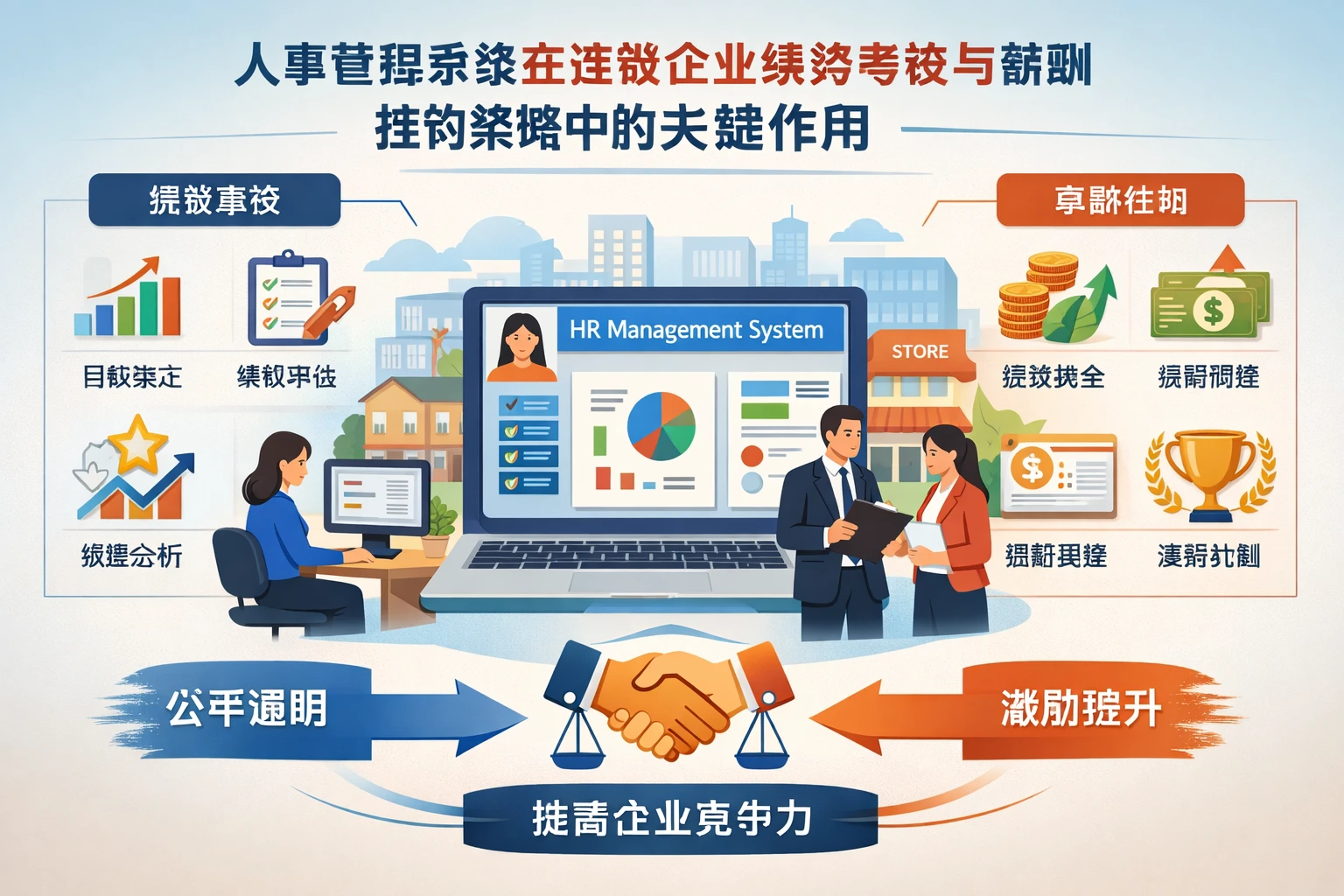 人事管理系统在连锁企业绩效考核与薪酬挂钩策略中的关键作用