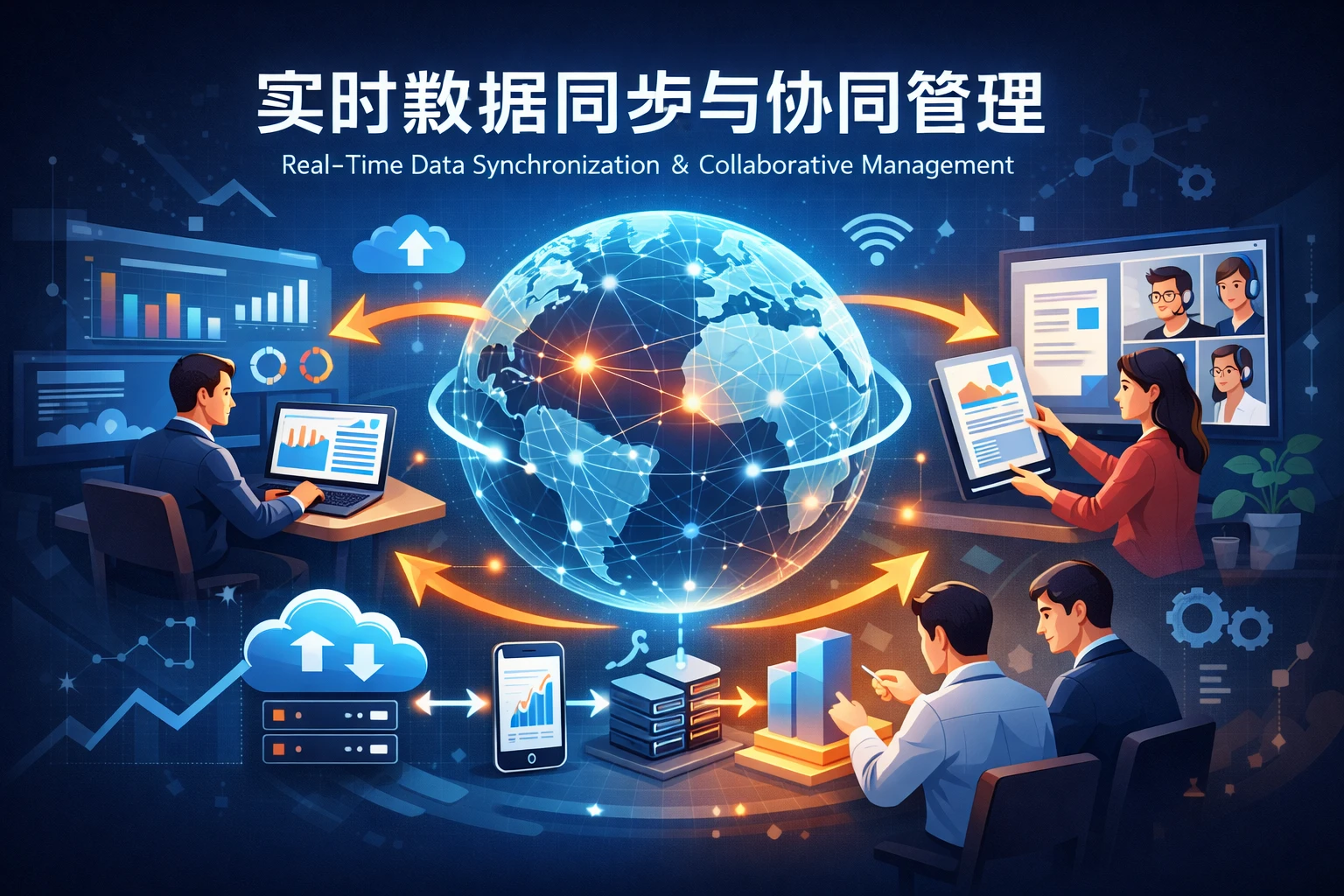 实时数据同步与协同管理