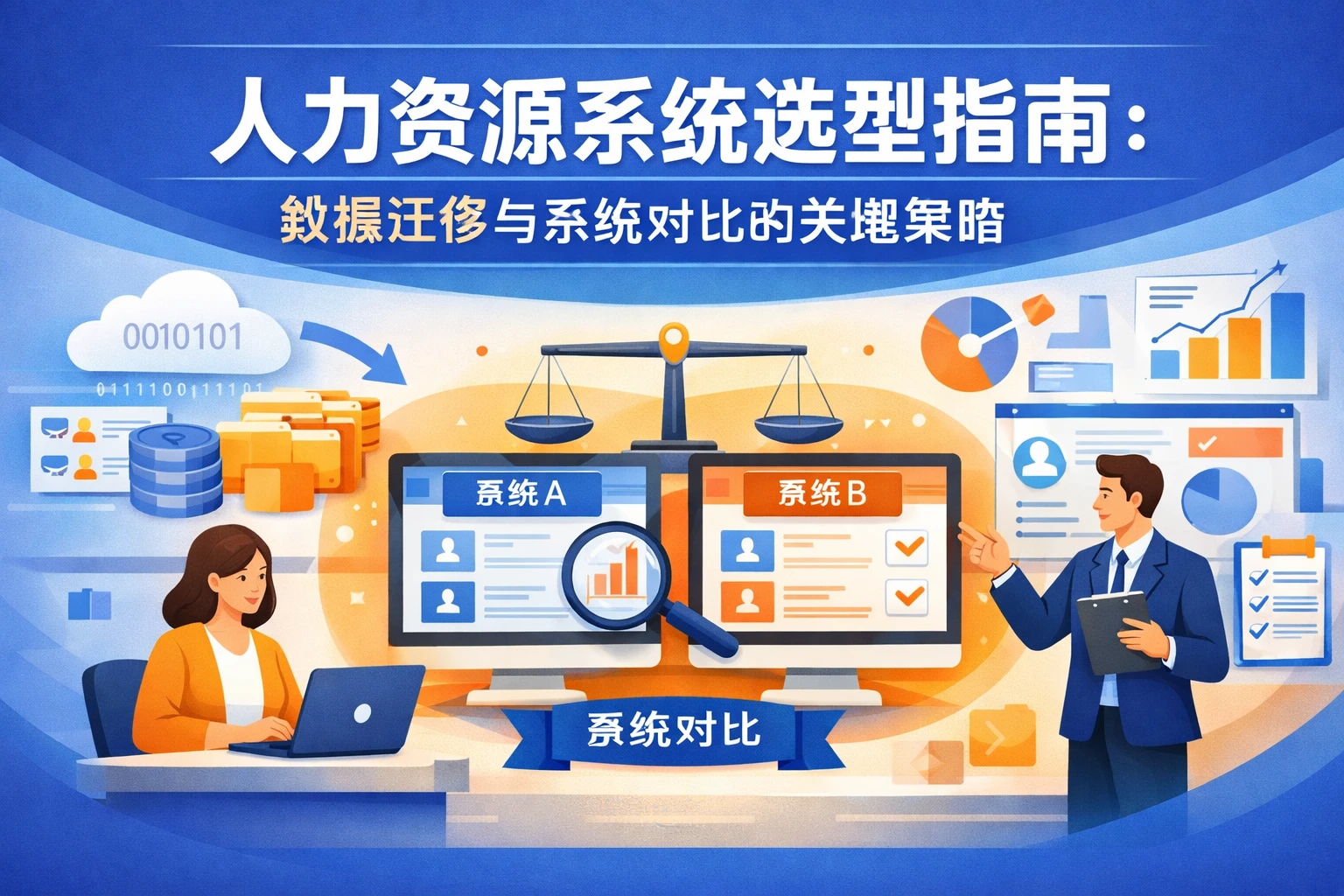 人力资源系统选型指南:数据迁移与系统对比的关键策略