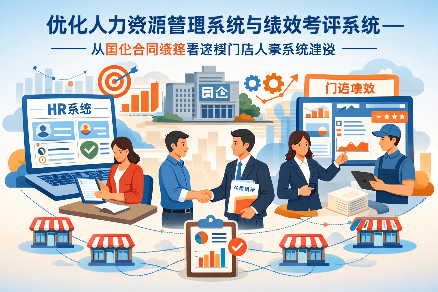 优化人力资源管理系统与绩效考评系统——从国企合同续签看连锁门店人事系统建设