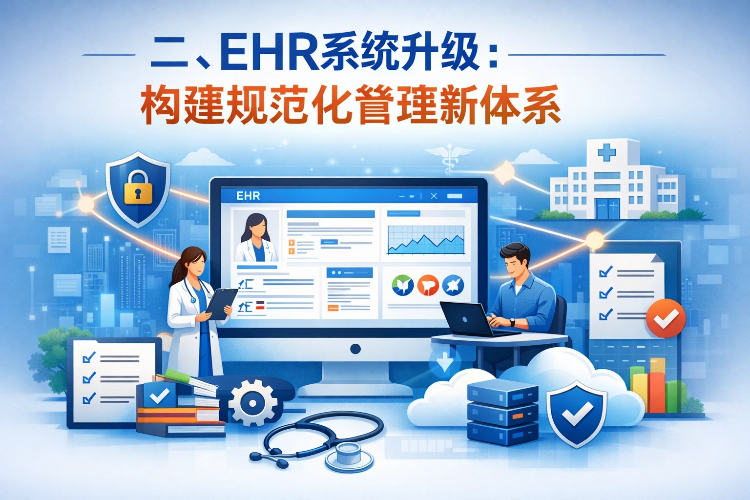二、EHR系统升级：构建规范化管理新体系