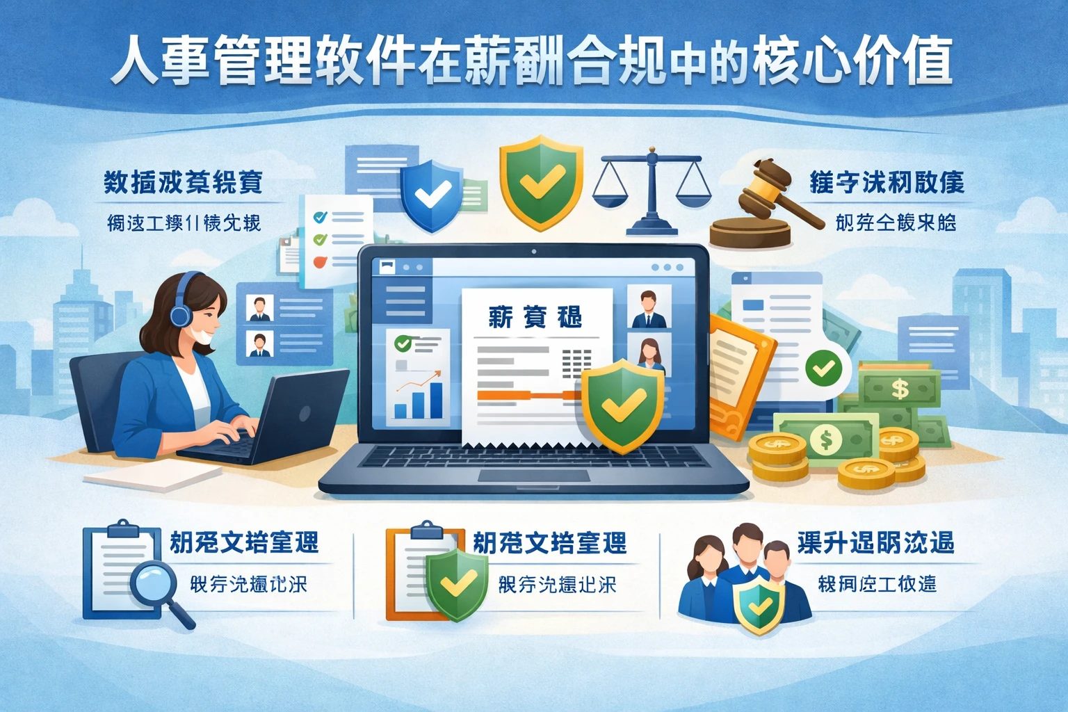 人事管理软件在薪酬合规中的核心价值