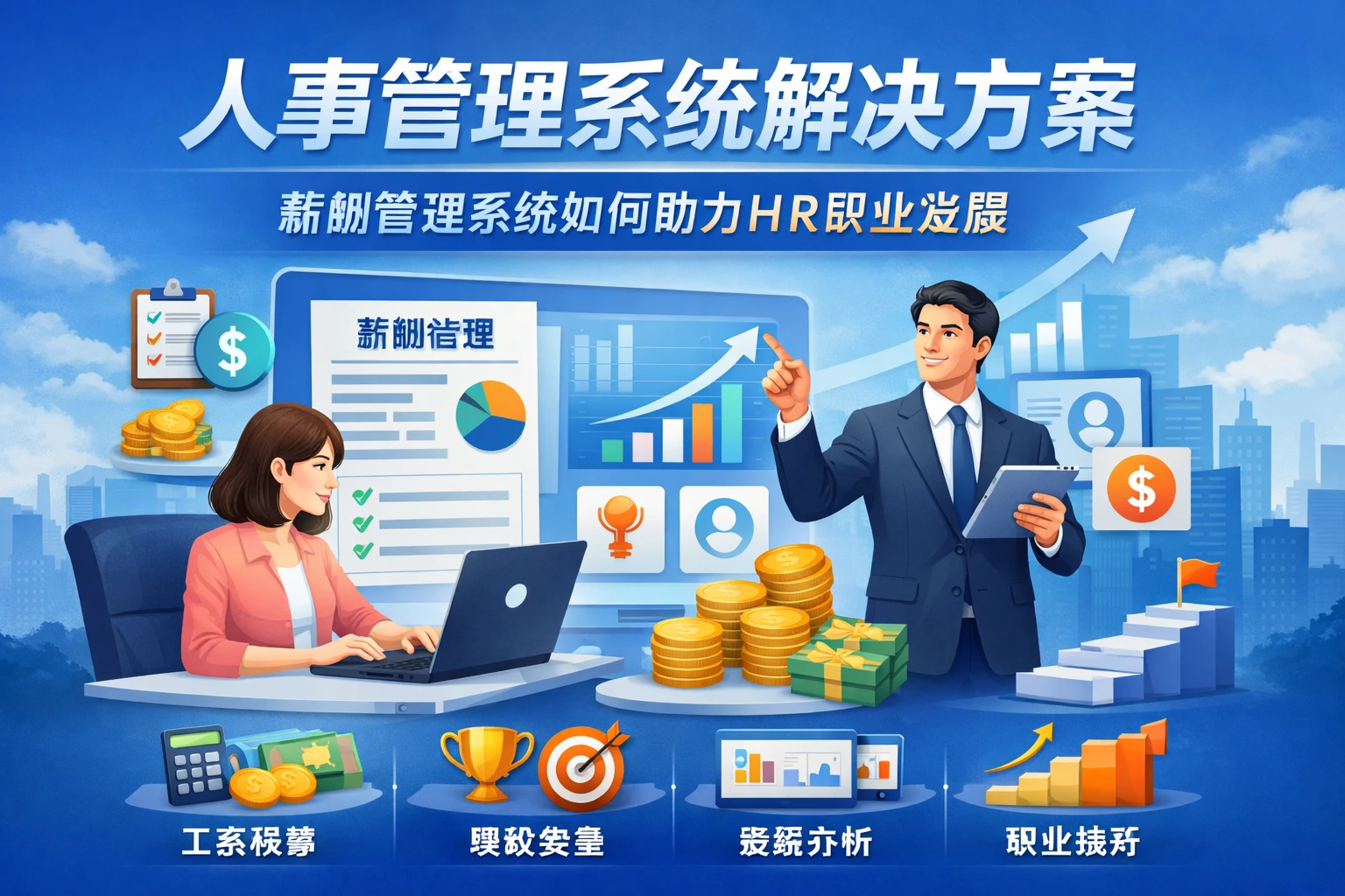 人事管理系统解决方案：薪酬管理系统如何助力HR职业发展