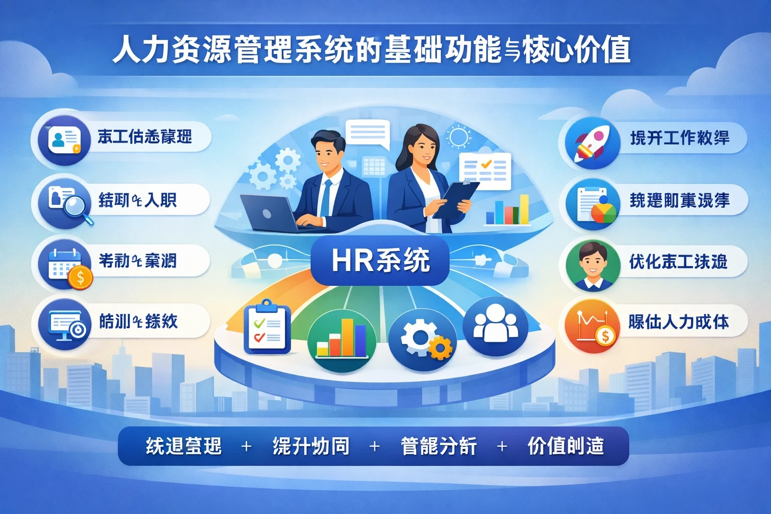 人力资源管理系统的基础功能与核心价值
