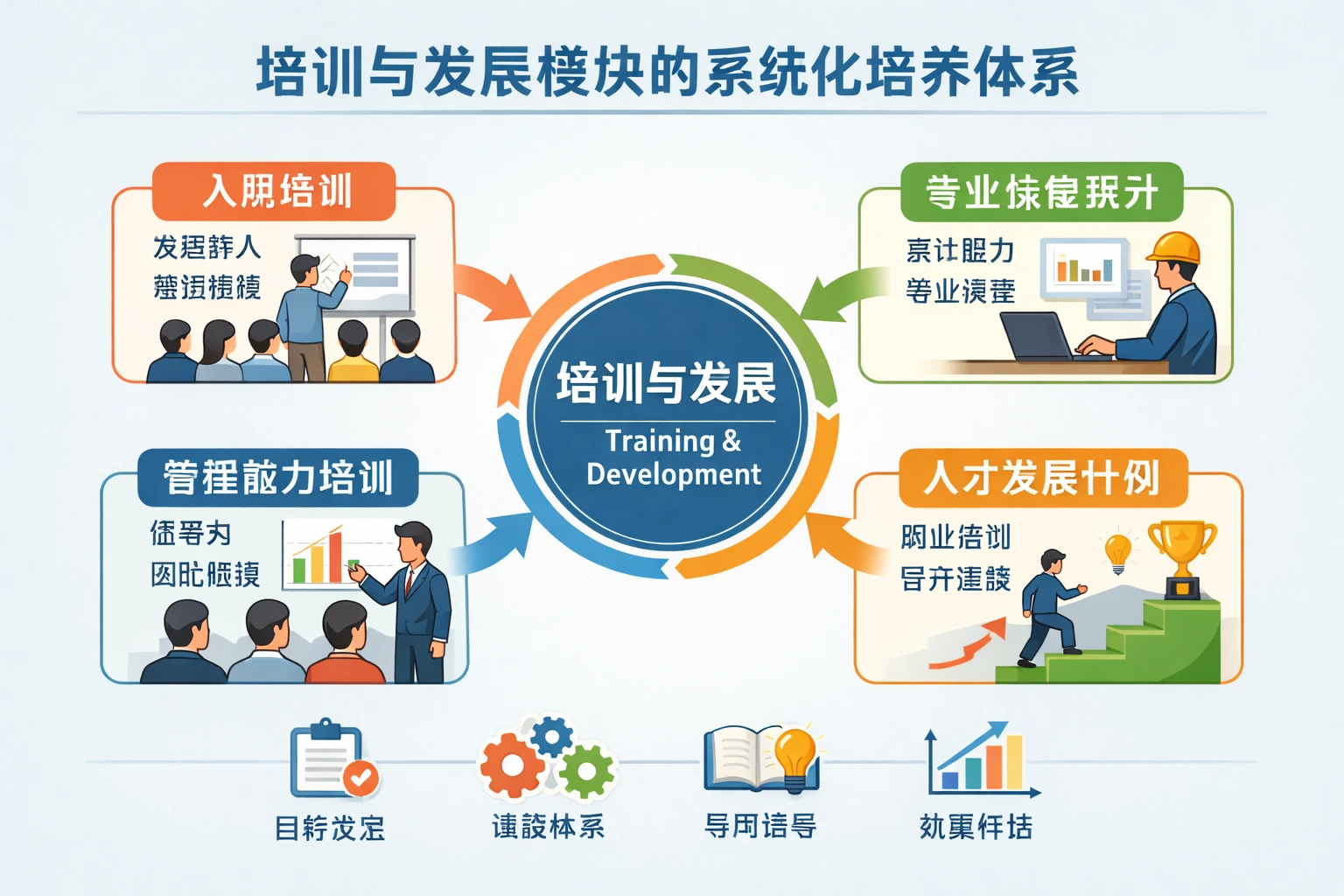 培训与发展模块的系统化培养体系