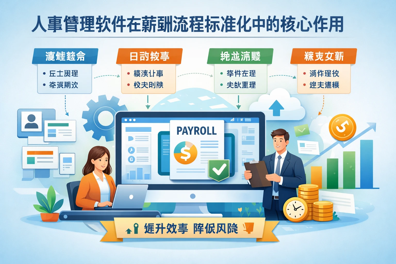 人事管理软件在薪酬流程标准化中的核心作用