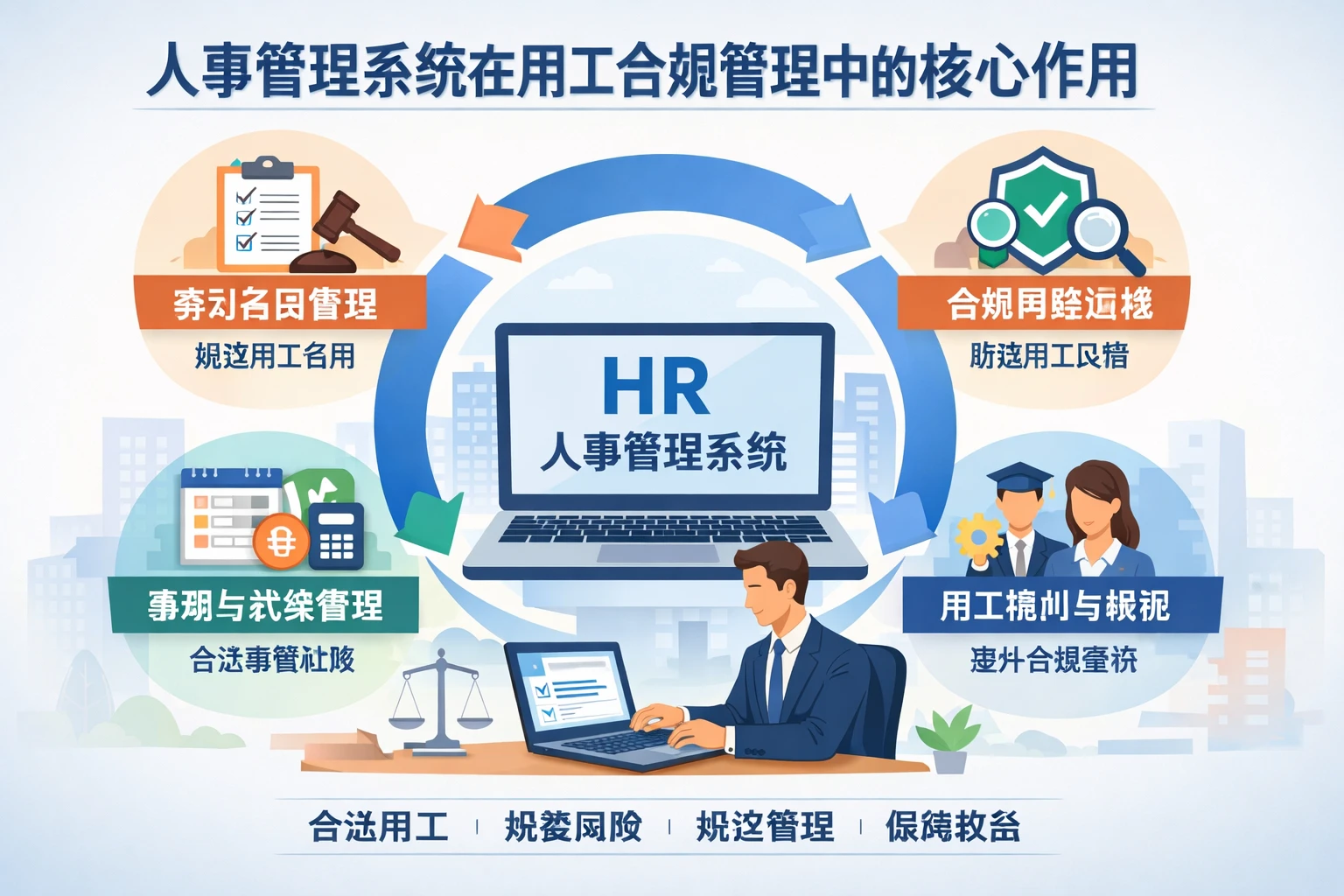 人事管理系统在用工合规管理中的核心作用