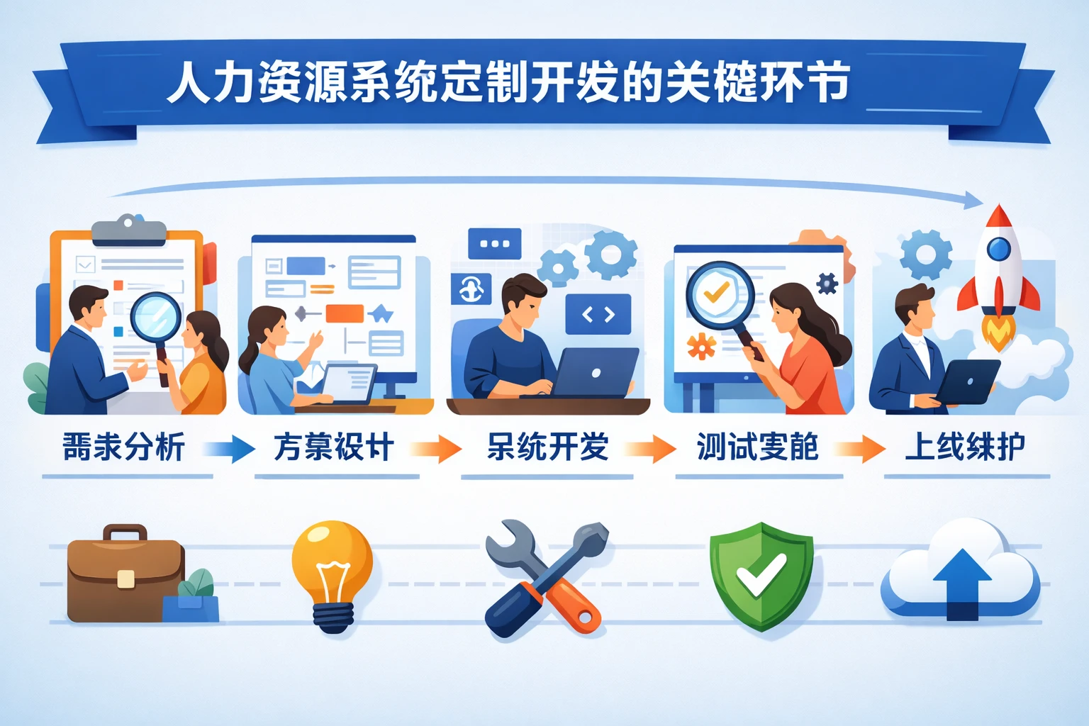 人力资源系统定制开发的关键环节
