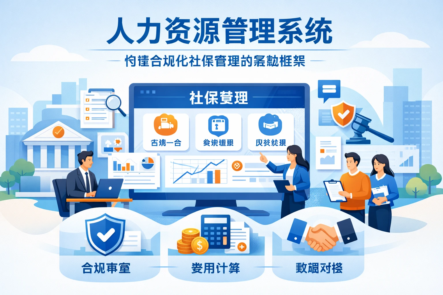 人力资源管理系统：构建合规化社保管理的基础框架