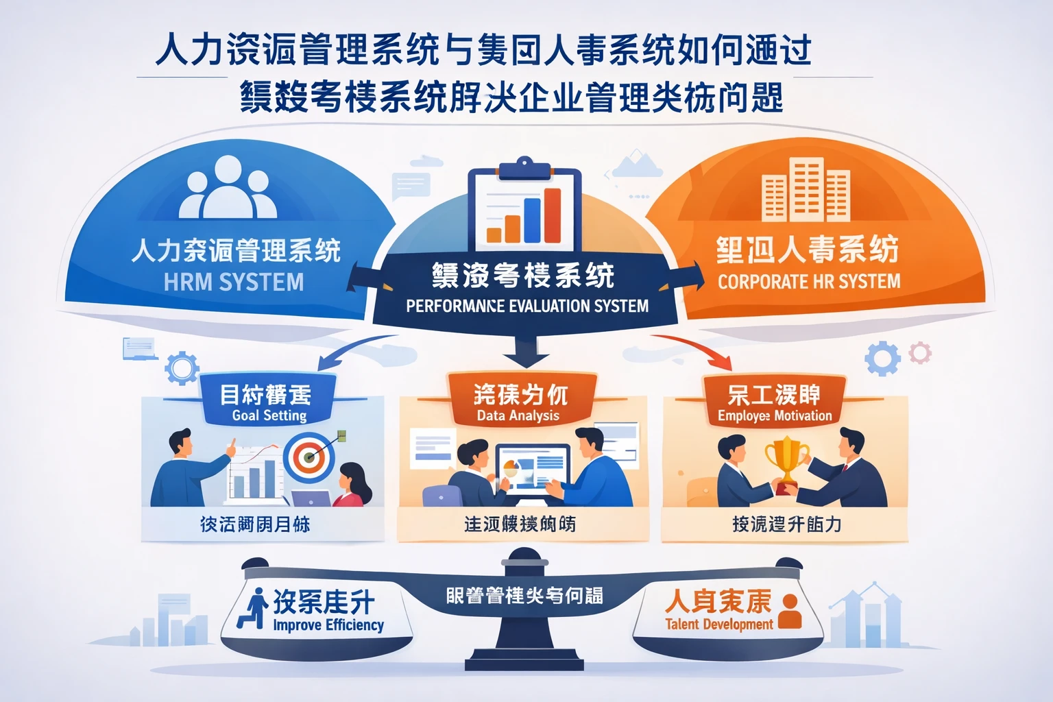 人力资源管理系统与集团人事系统如何通过绩效考核系统解决企业管理失衡问题