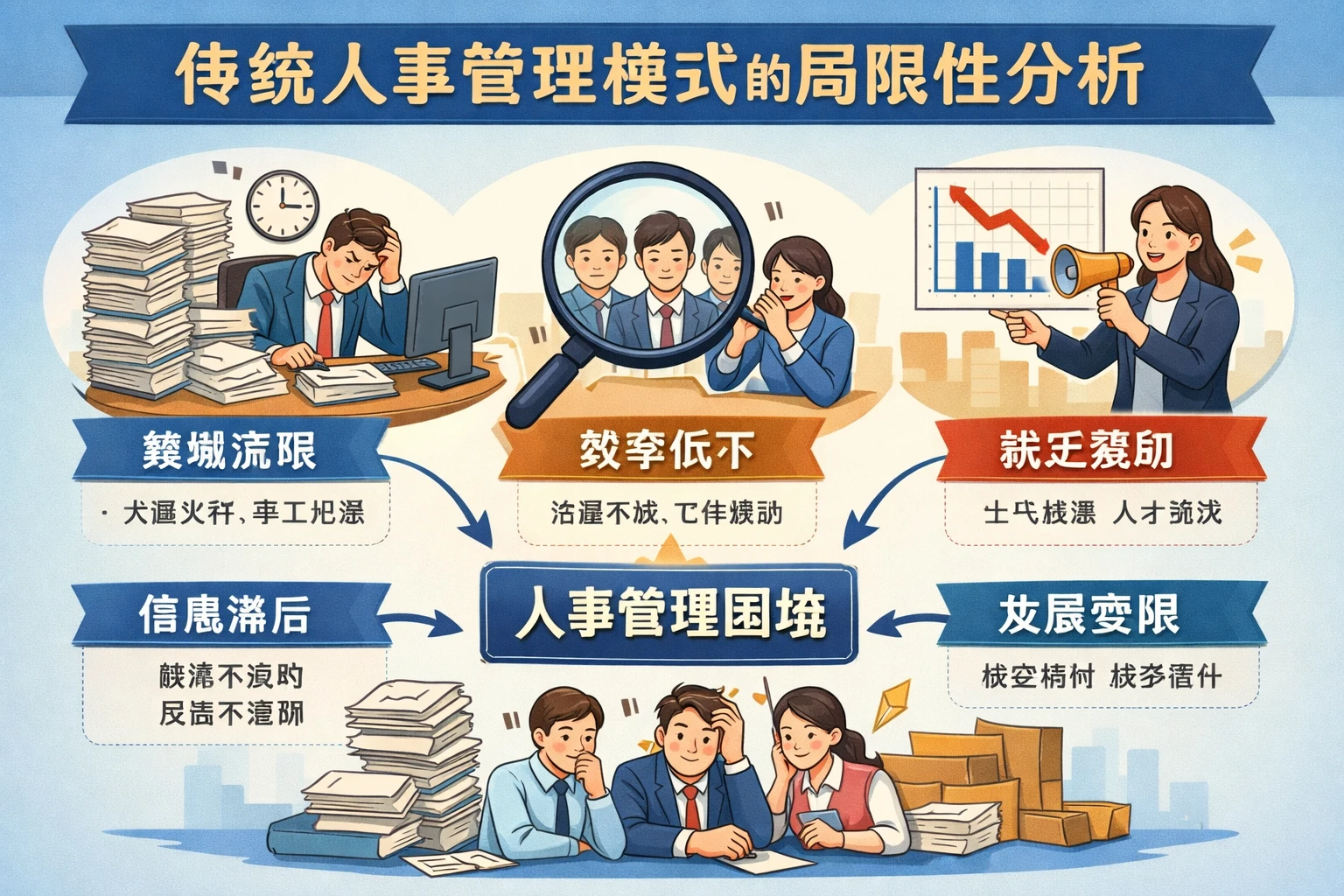 传统人事管理模式的局限性分析
