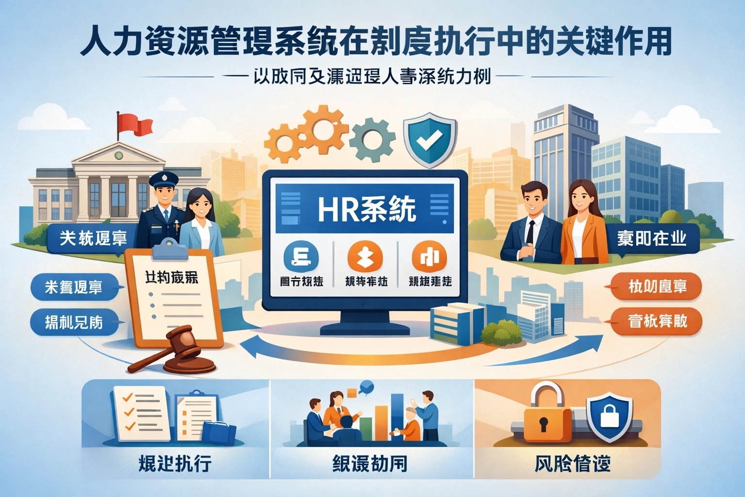 人力资源管理系统在制度执行中的关键作用——以政府及集团型人事系统为例