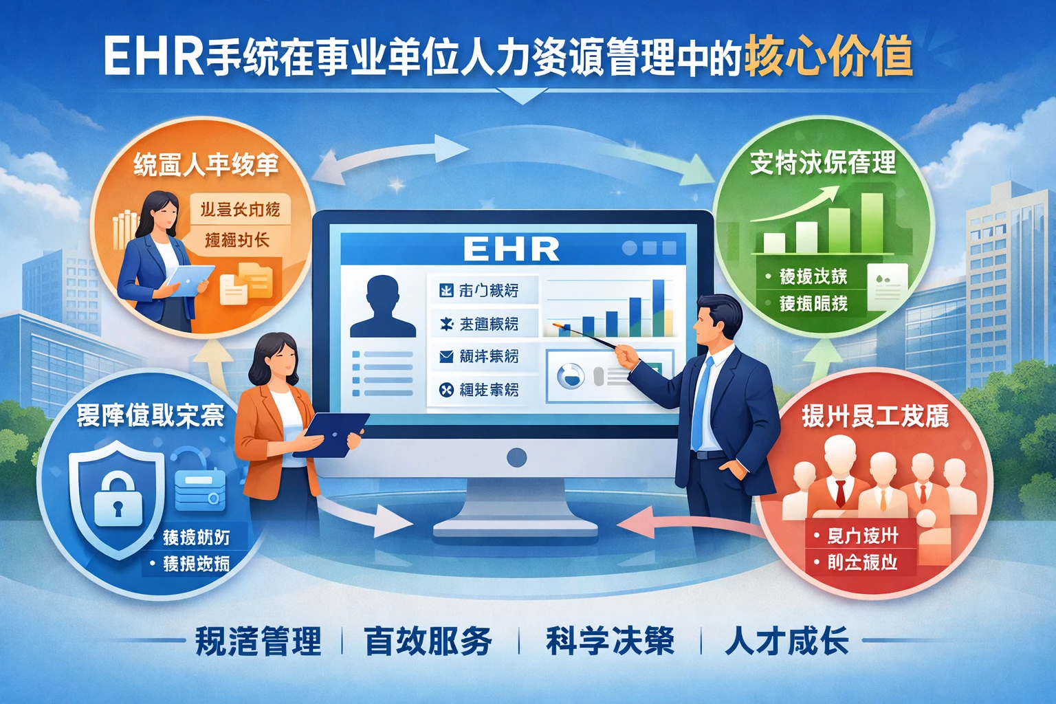 EHR系统在事业单位人力资源管理中的核心价值
