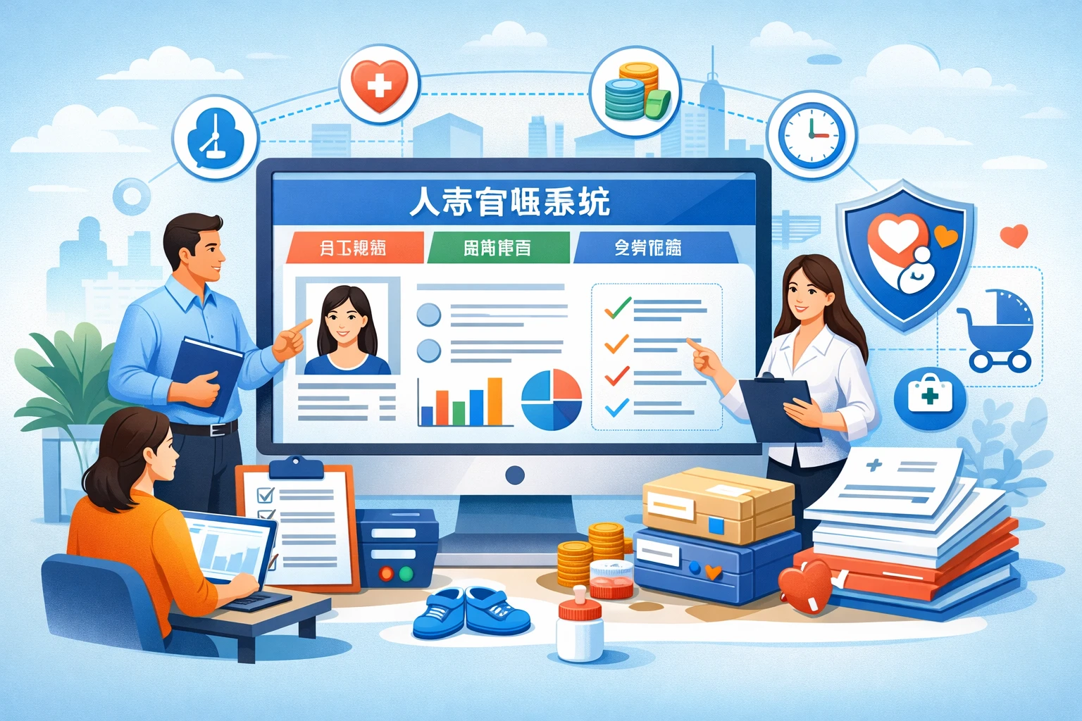 人事管理系统升级：优化员工档案系统，高效处理生育保险等福利事务