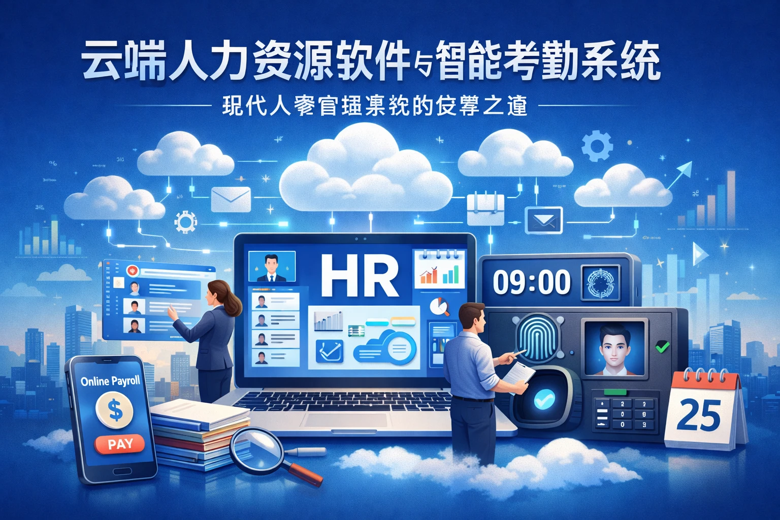 云端人力资源软件与智能考勤系统：现代人事管理系统的变革之道