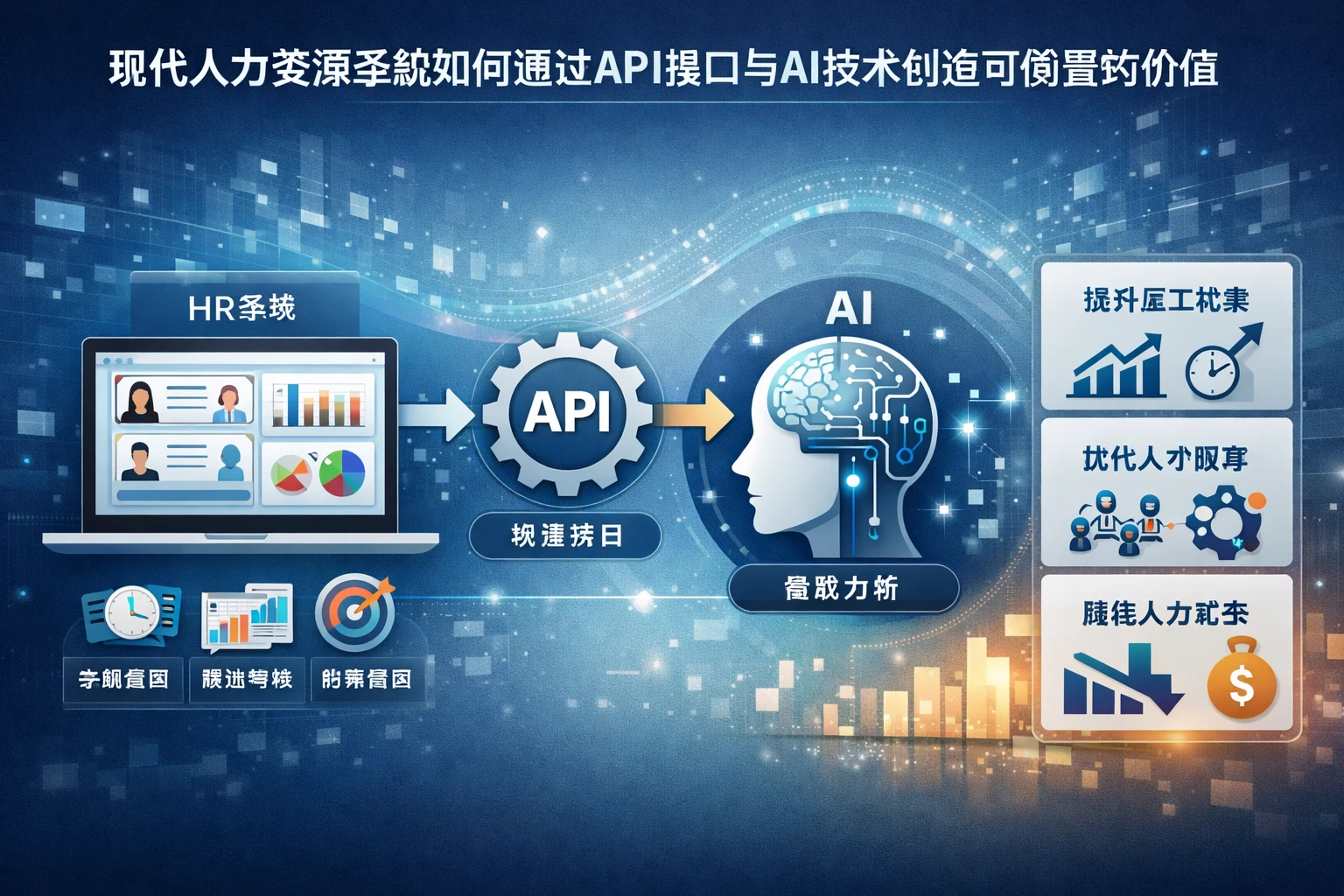 现代人力资源系统如何通过API接口与AI技术创造可衡量的价值