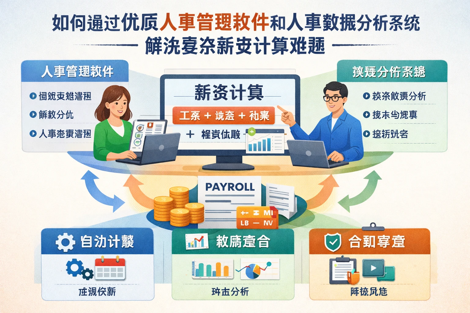 如何通过优质人事管理软件和人事数据分析系统解决复杂薪资计算难题