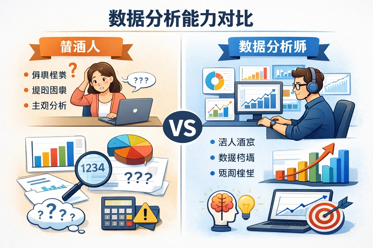 数据分析能力对比