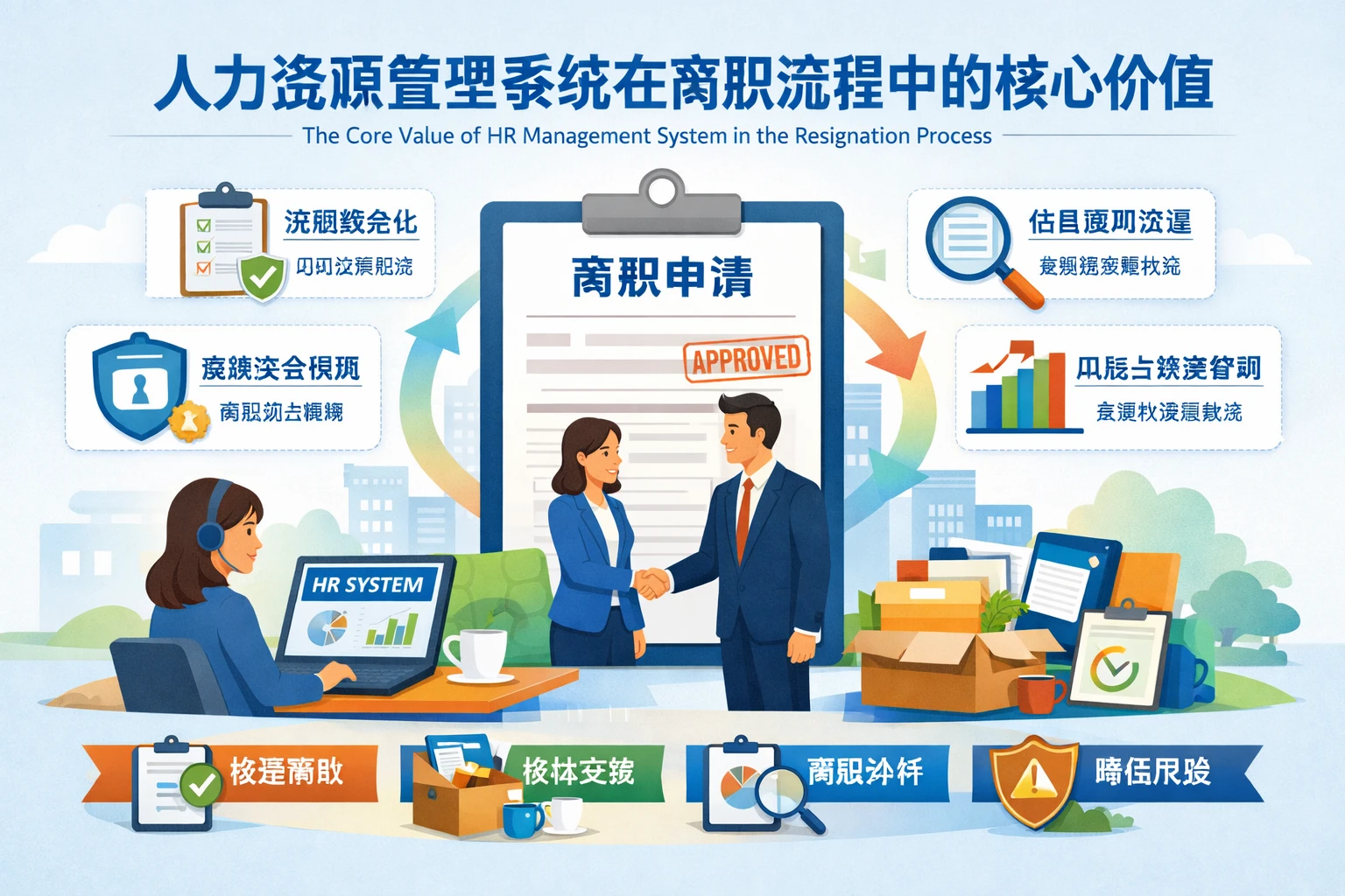 人力资源管理系统在离职流程中的核心价值