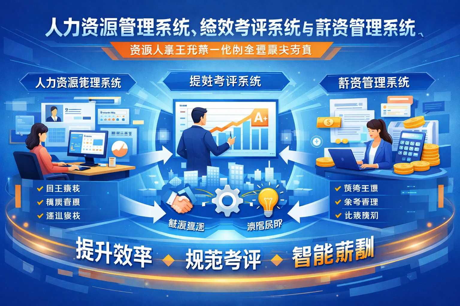 人力资源管理系统、绩效考评系统与薪资管理系统：突破人事工作单一化的全面解决方案