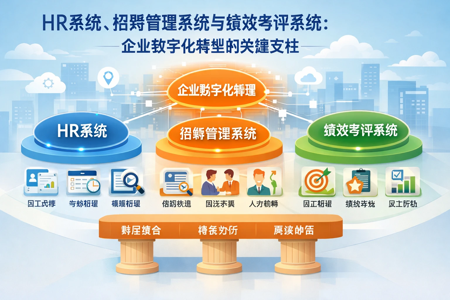 HR系统、招聘管理系统与绩效考评系统:企业数字化转型的关键支柱