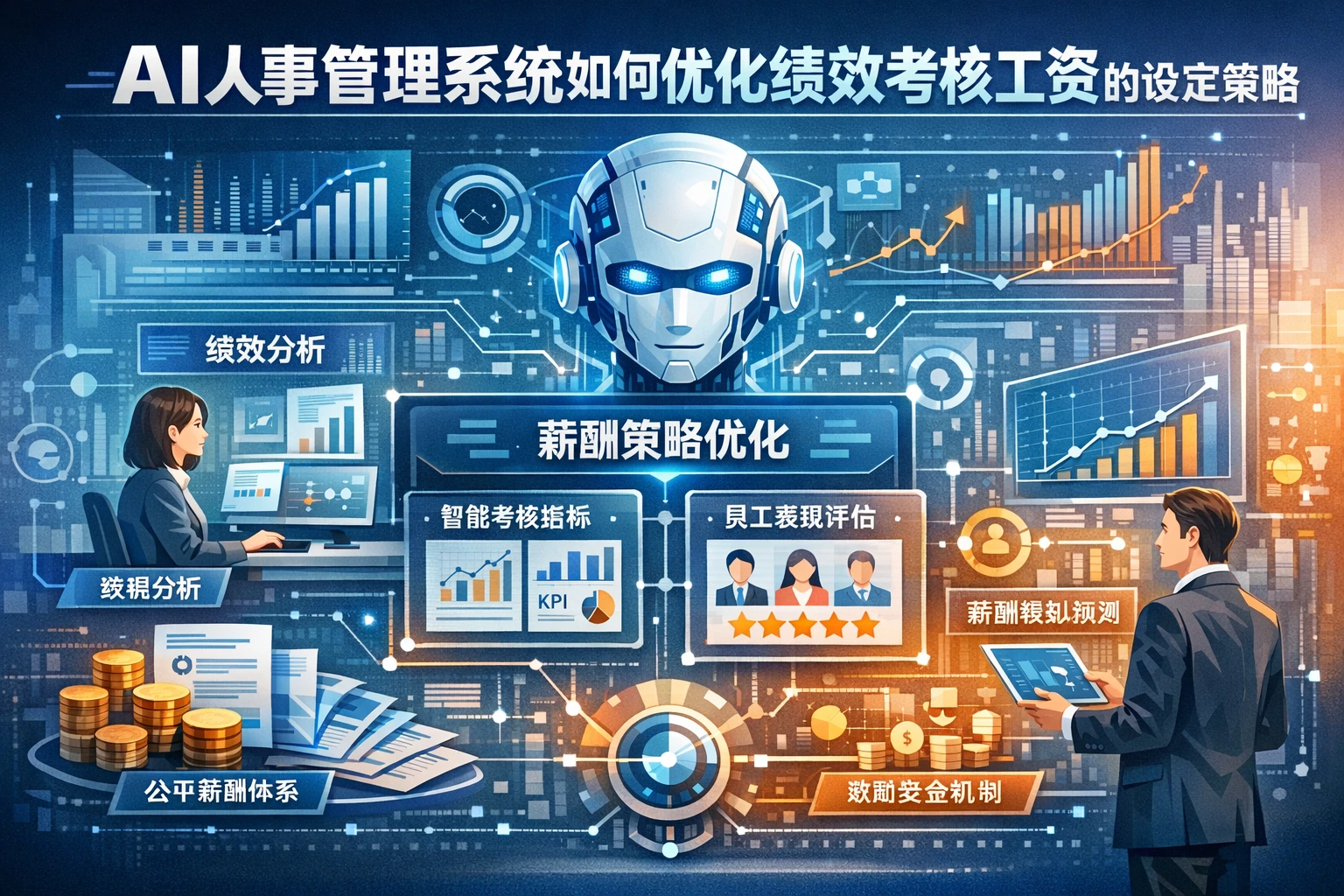 AI人事管理系统如何优化绩效考核工资的设定策略