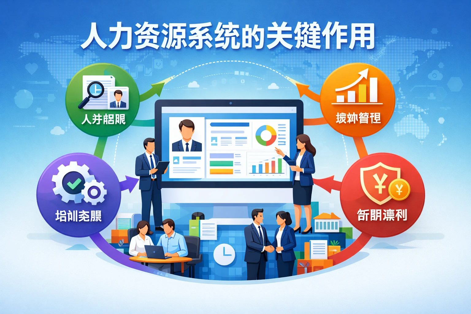人力资源系统的关键作用