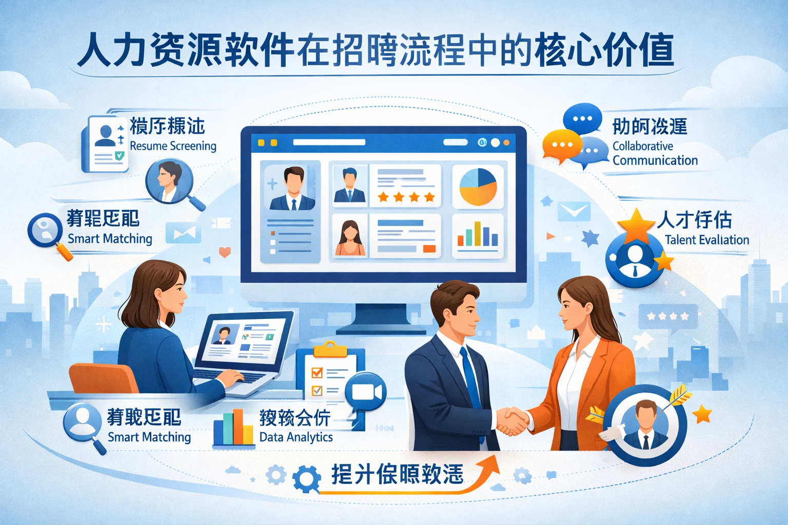 人力资源软件在招聘流程中的核心价值