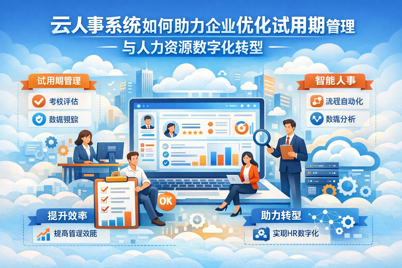 云人事系统如何助力企业优化试用期管理与人力资源数字化转型