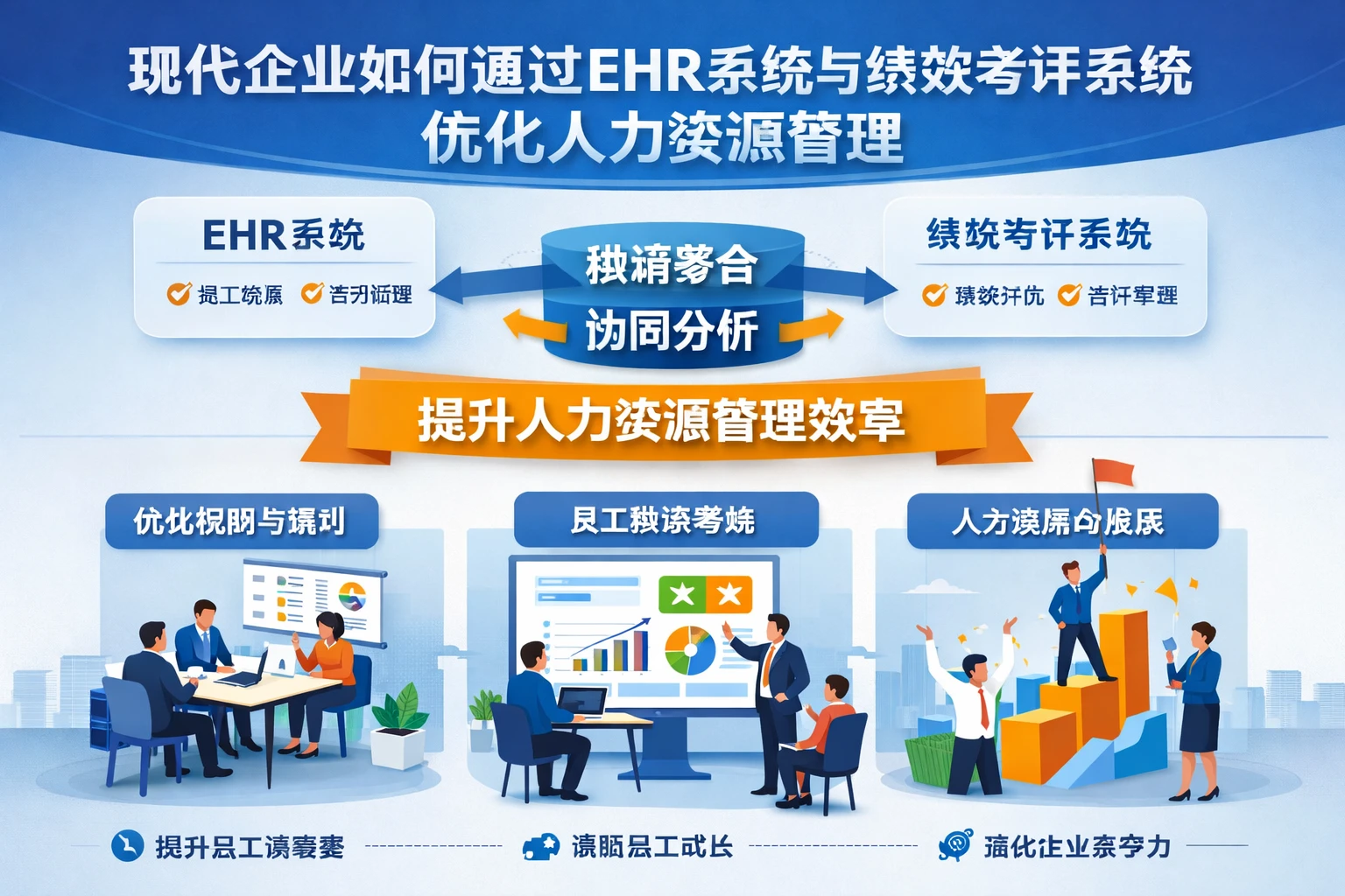 现代企业如何通过EHR系统与绩效考评系统优化人力资源管理